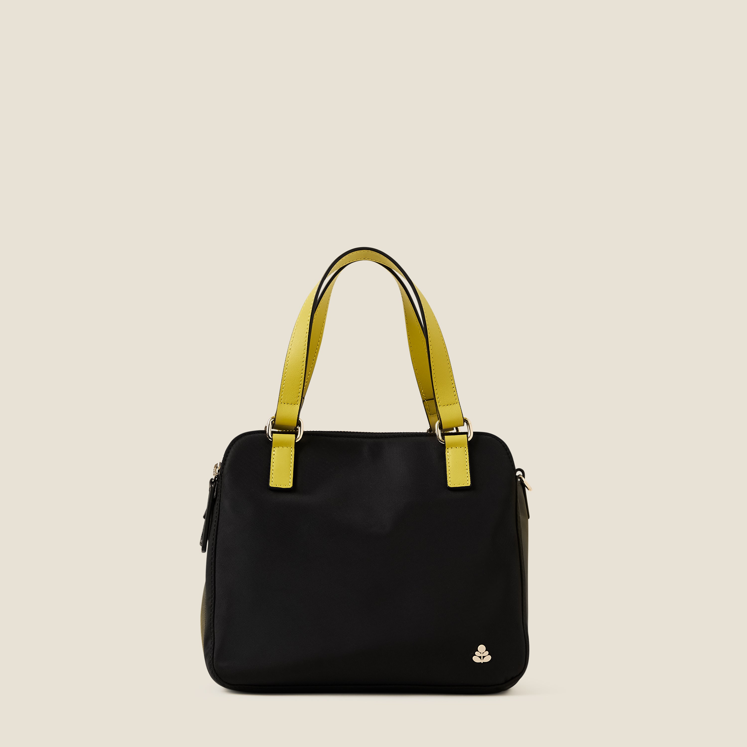 Colourblock Shoulder Bag - Black
