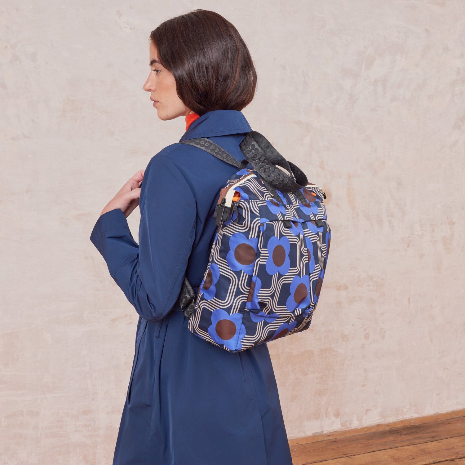 Axis Backpack Electric Flora Cobalt