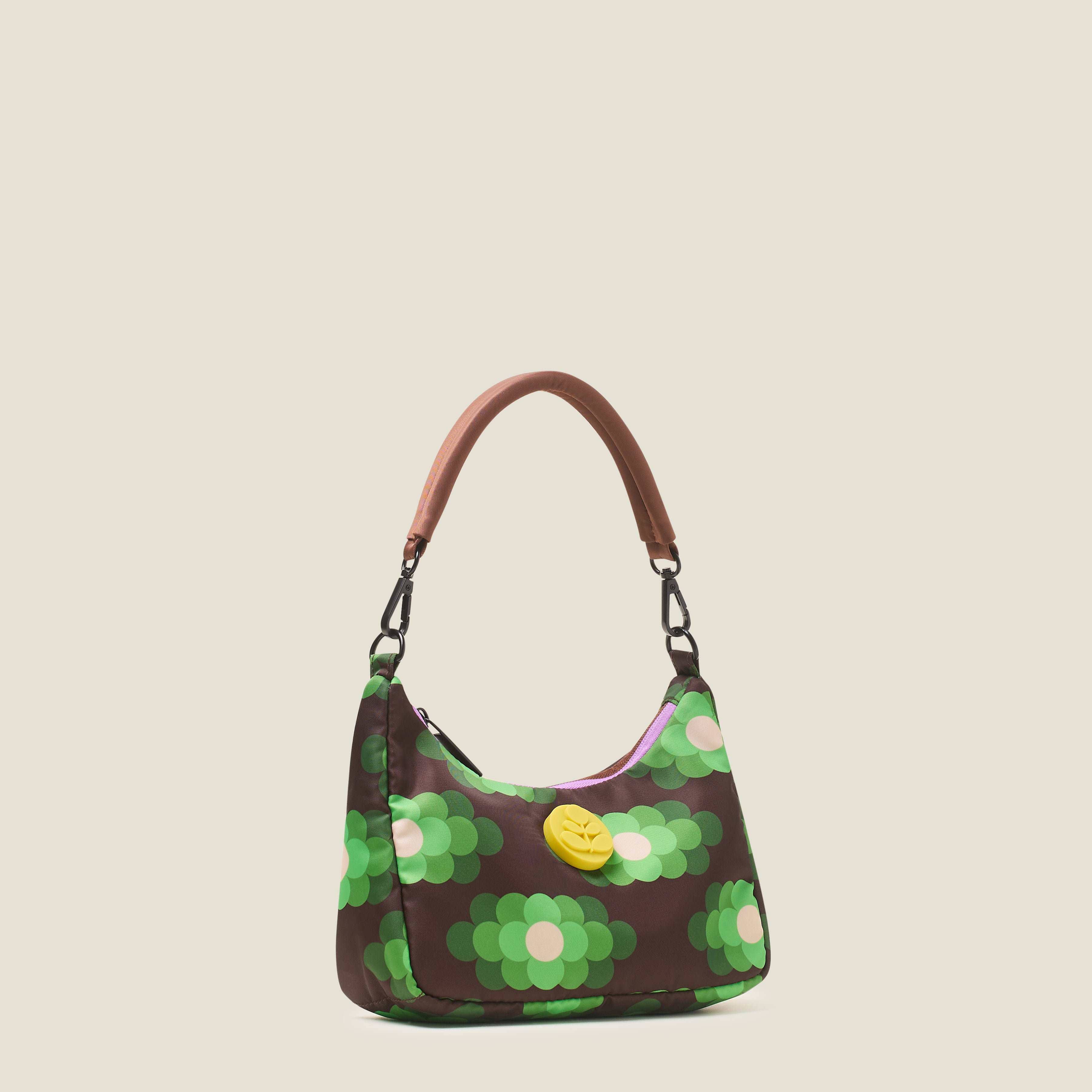Venn Mini Shoulder Bag - Flower Haze Neon Green