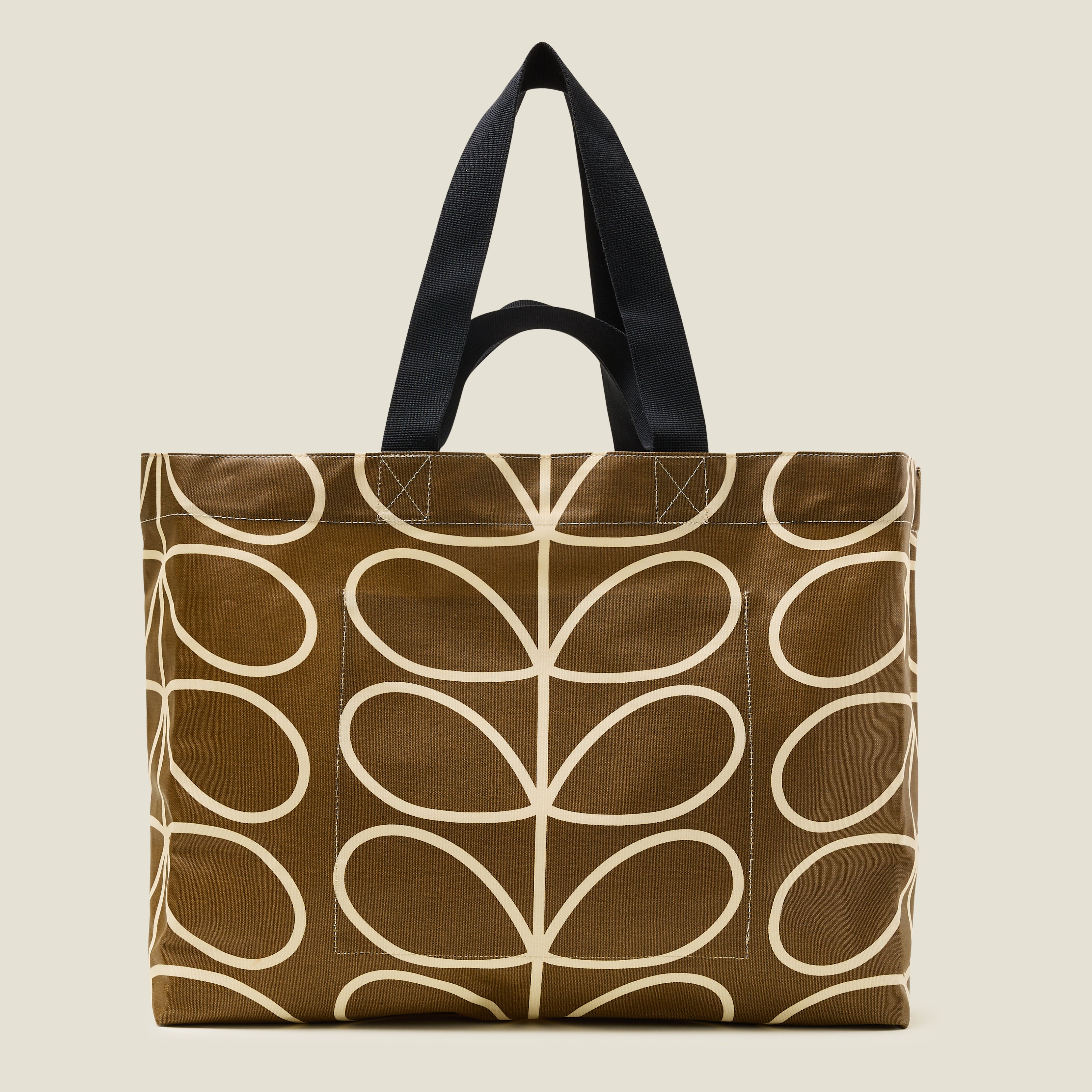 Roll out Large Tote - Giant Linear Steam Camel