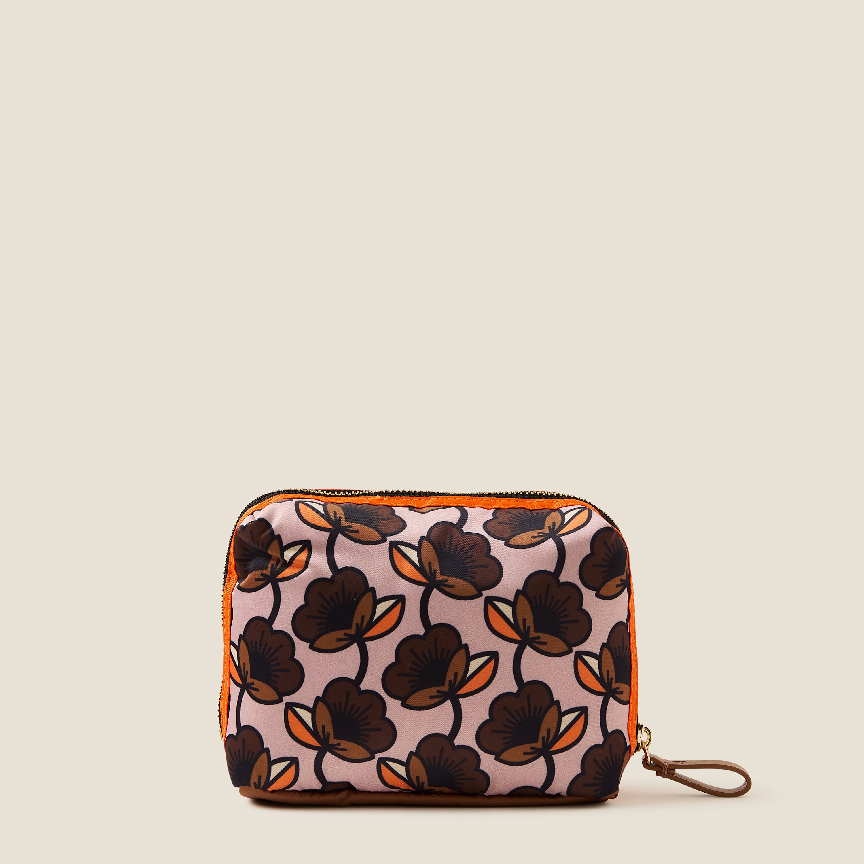 Medium Pouch - Passion Flower Tea Rose