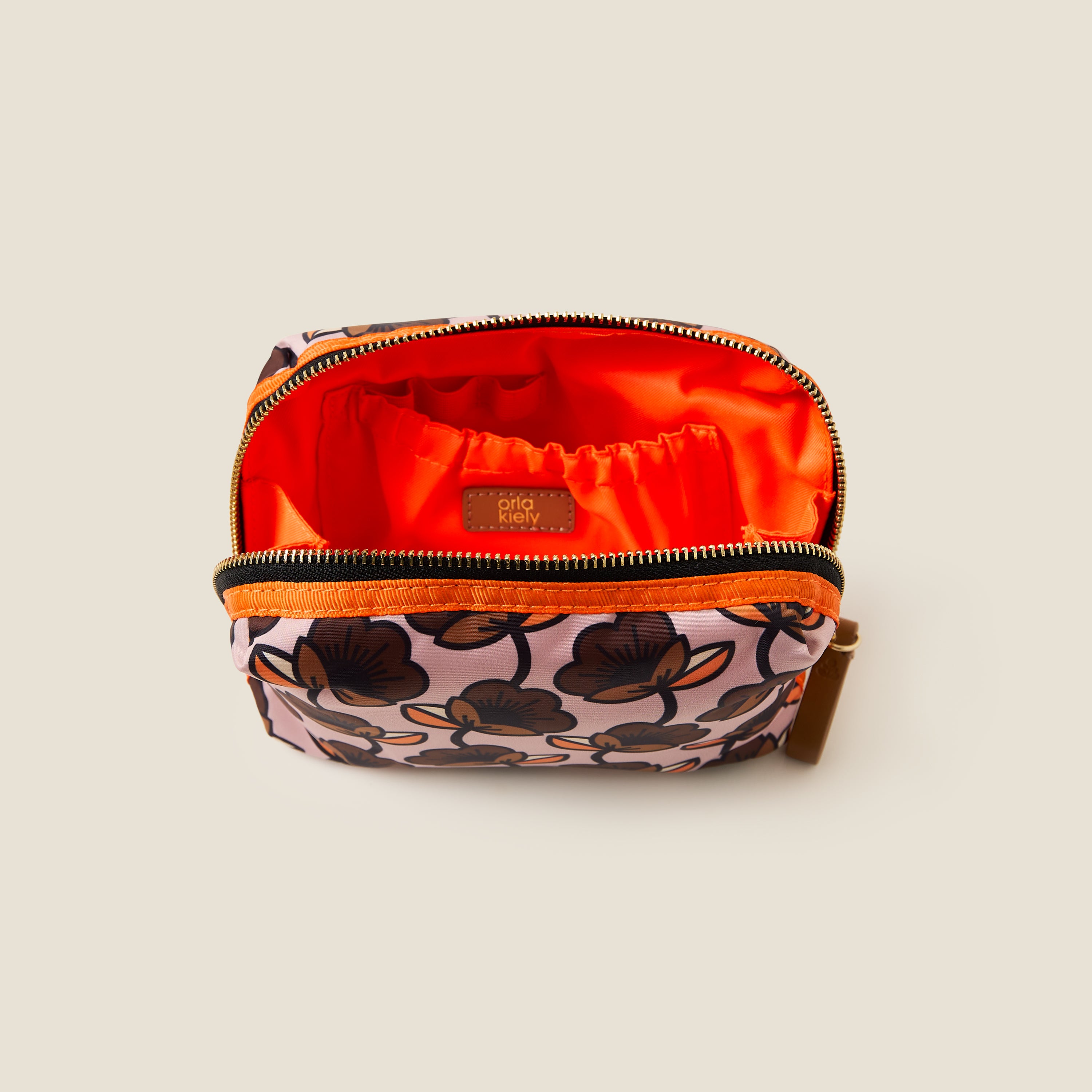 Medium Pouch - Passion Flower Tea Rose