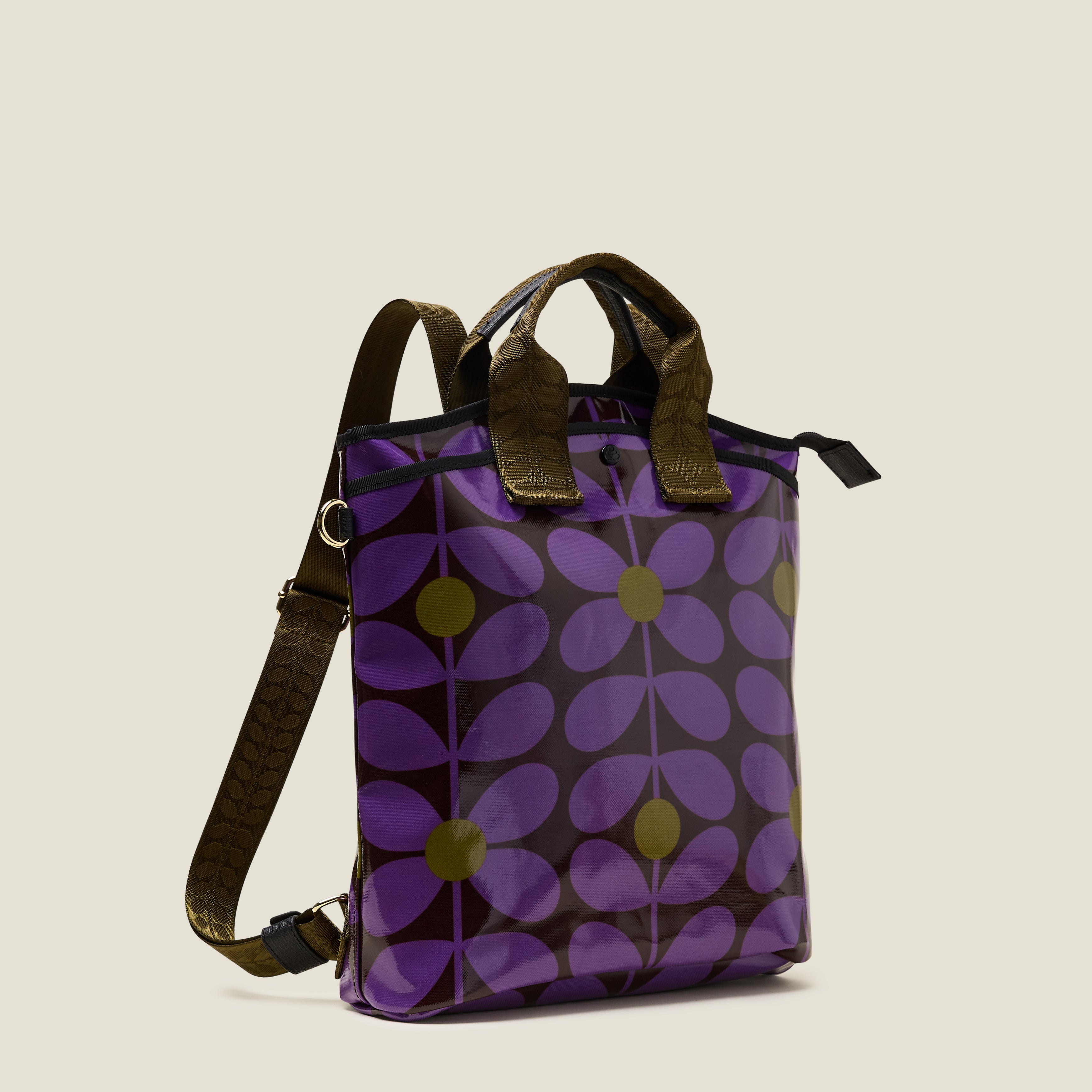 Carry Backpack - Sixties Stem Orchid