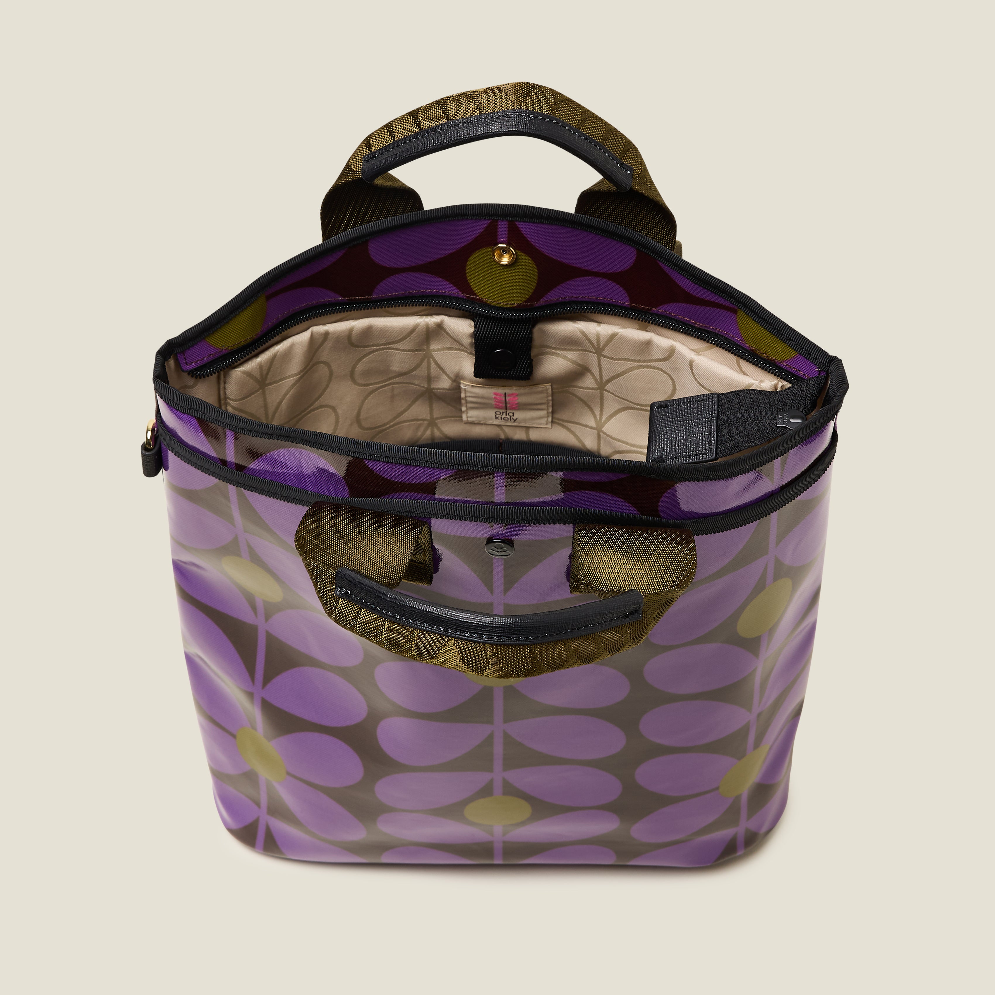 Carry Backpack - Sixties Stem Orchid