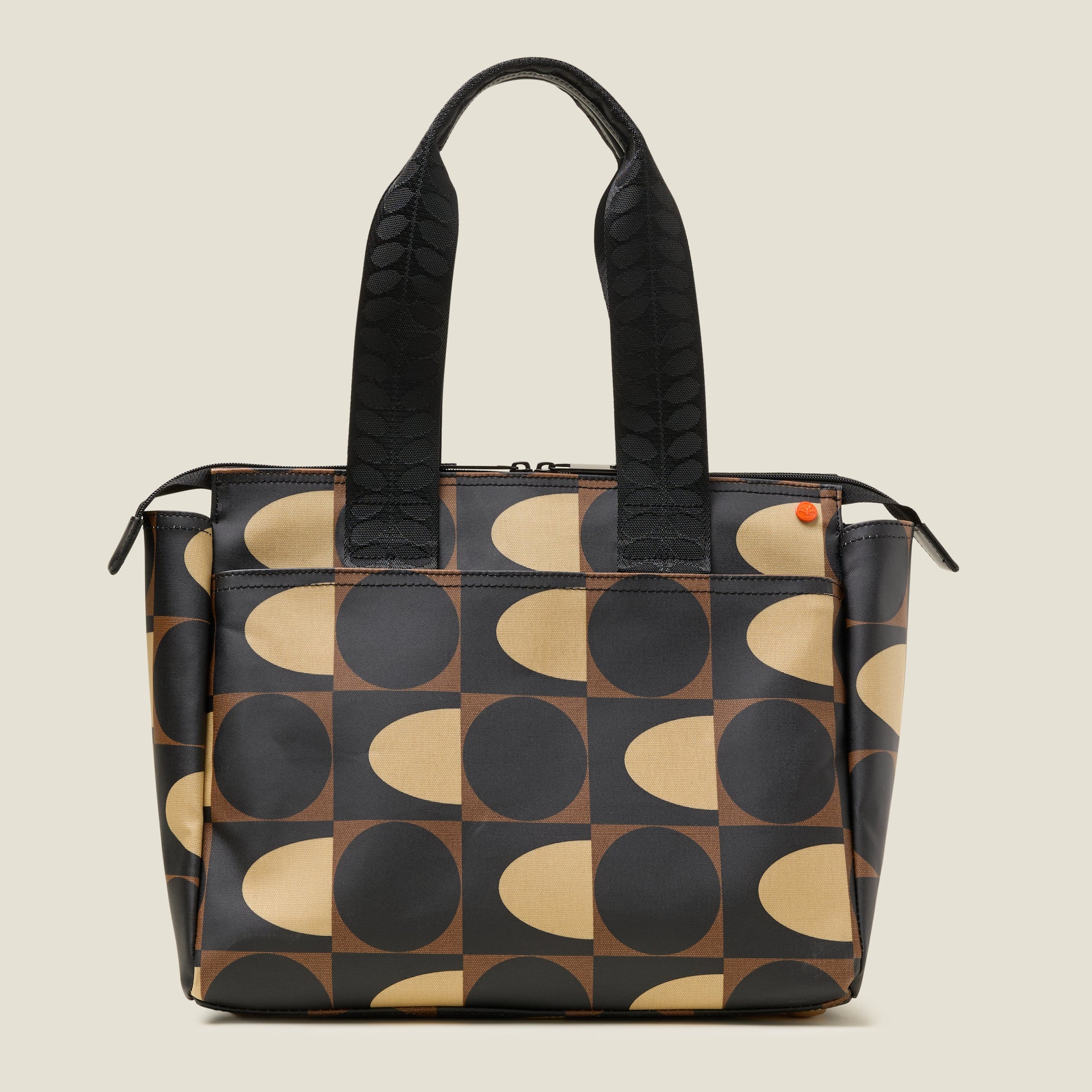 Walker Tote Bag Spot Square Mocha