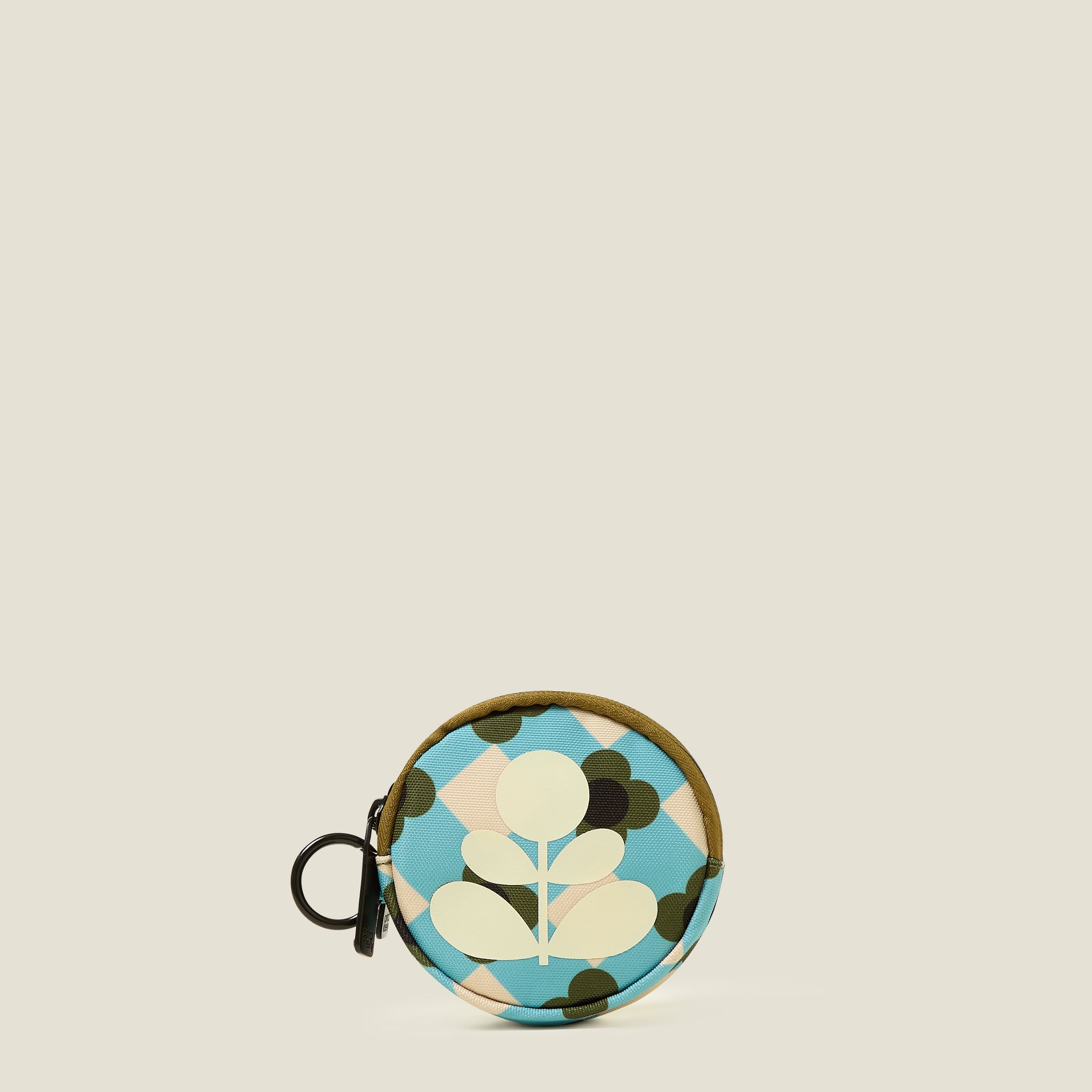 Pi Coin Purse Flower Check Ziggurat