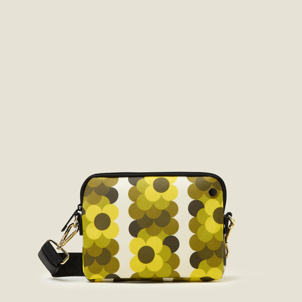 Slim Crossbody - Retro Flower Yellow