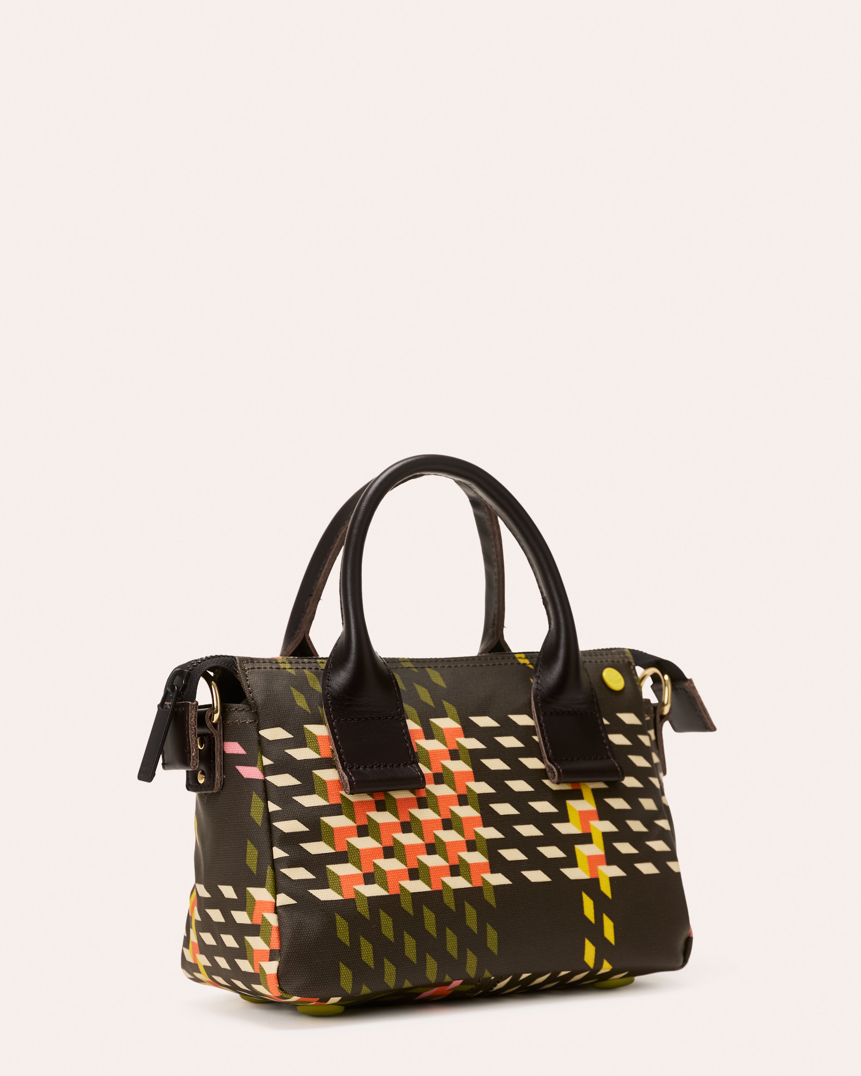Mini Fielder - Cubic Check Cocoa