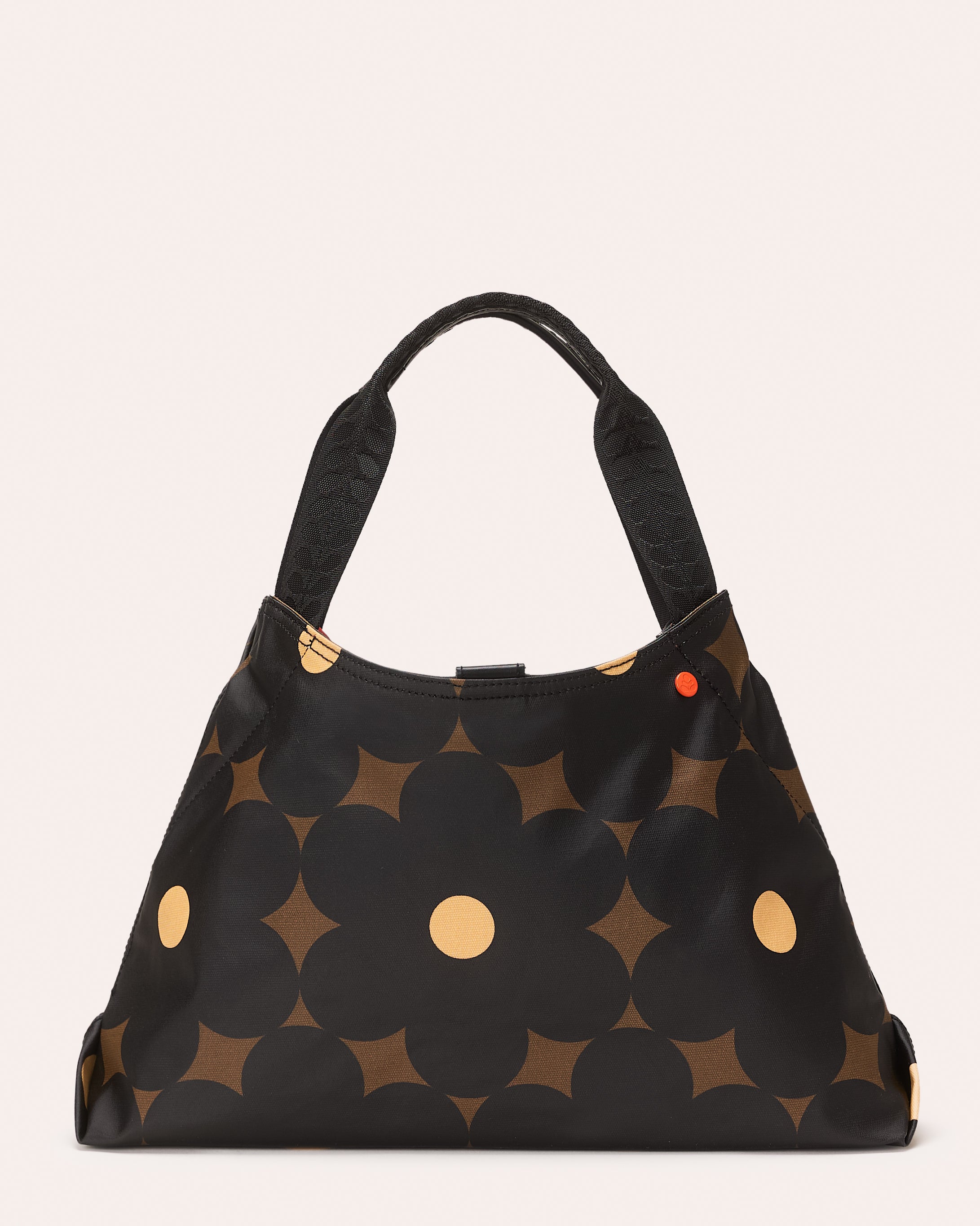 Classic Shoulder Bag - Flower Power Ebony