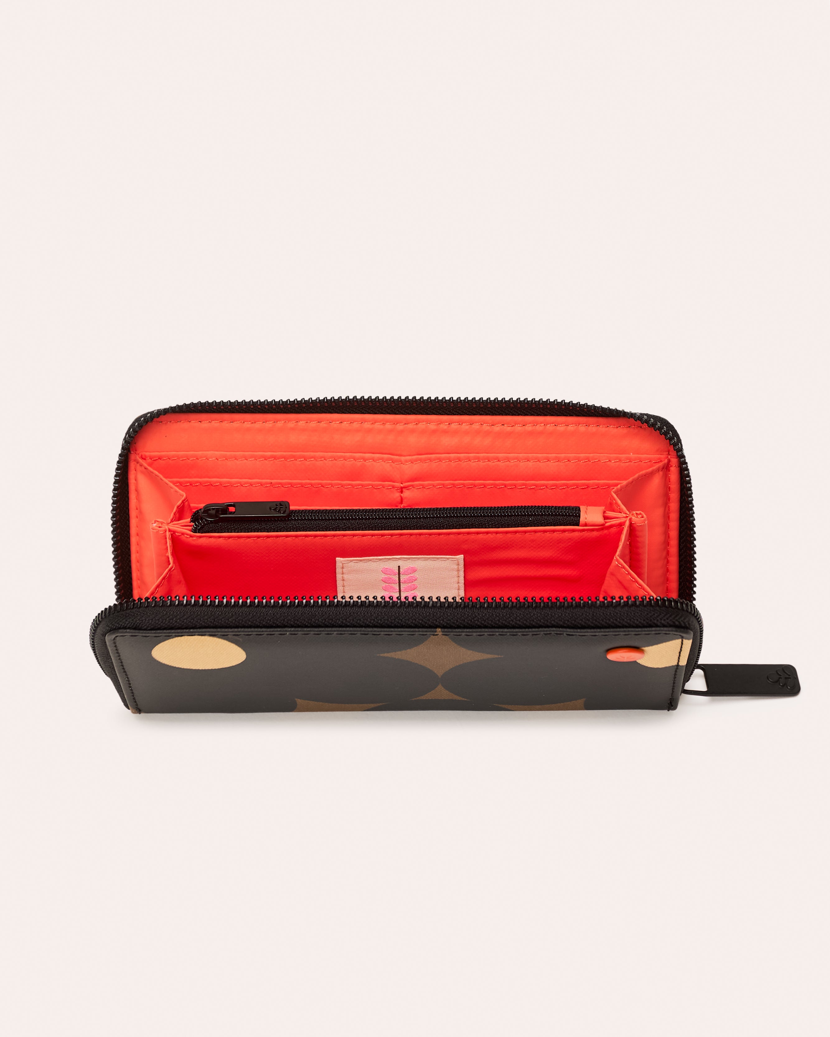 Forget Me Not Wallet - Flower Power Ebony