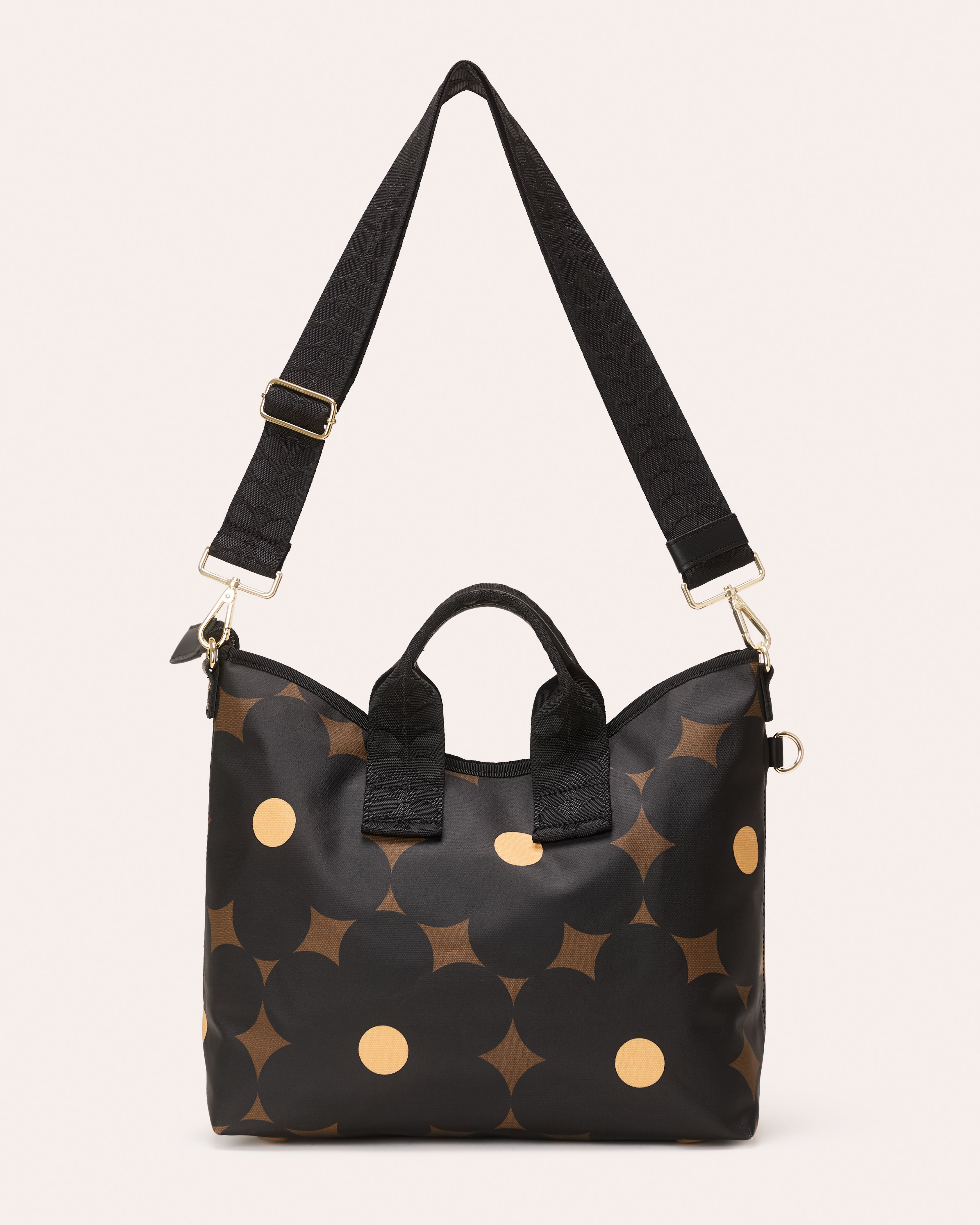 Carry Grab Crossbody - Flower Power Ebony