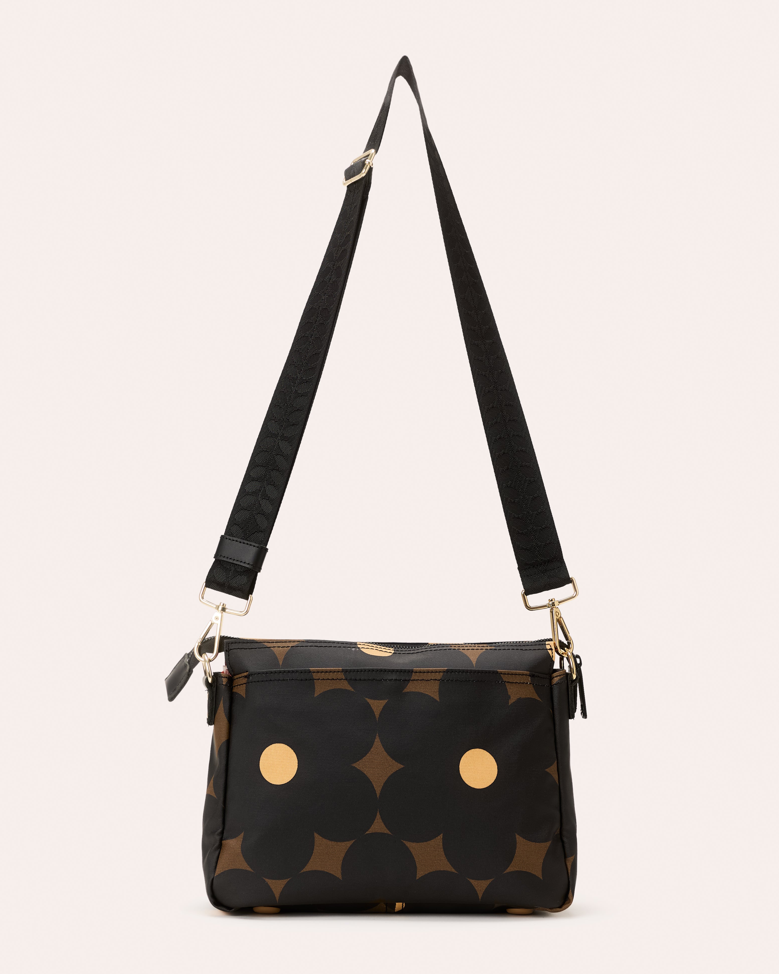 Fielder Crossbody - Flower Power Ebony