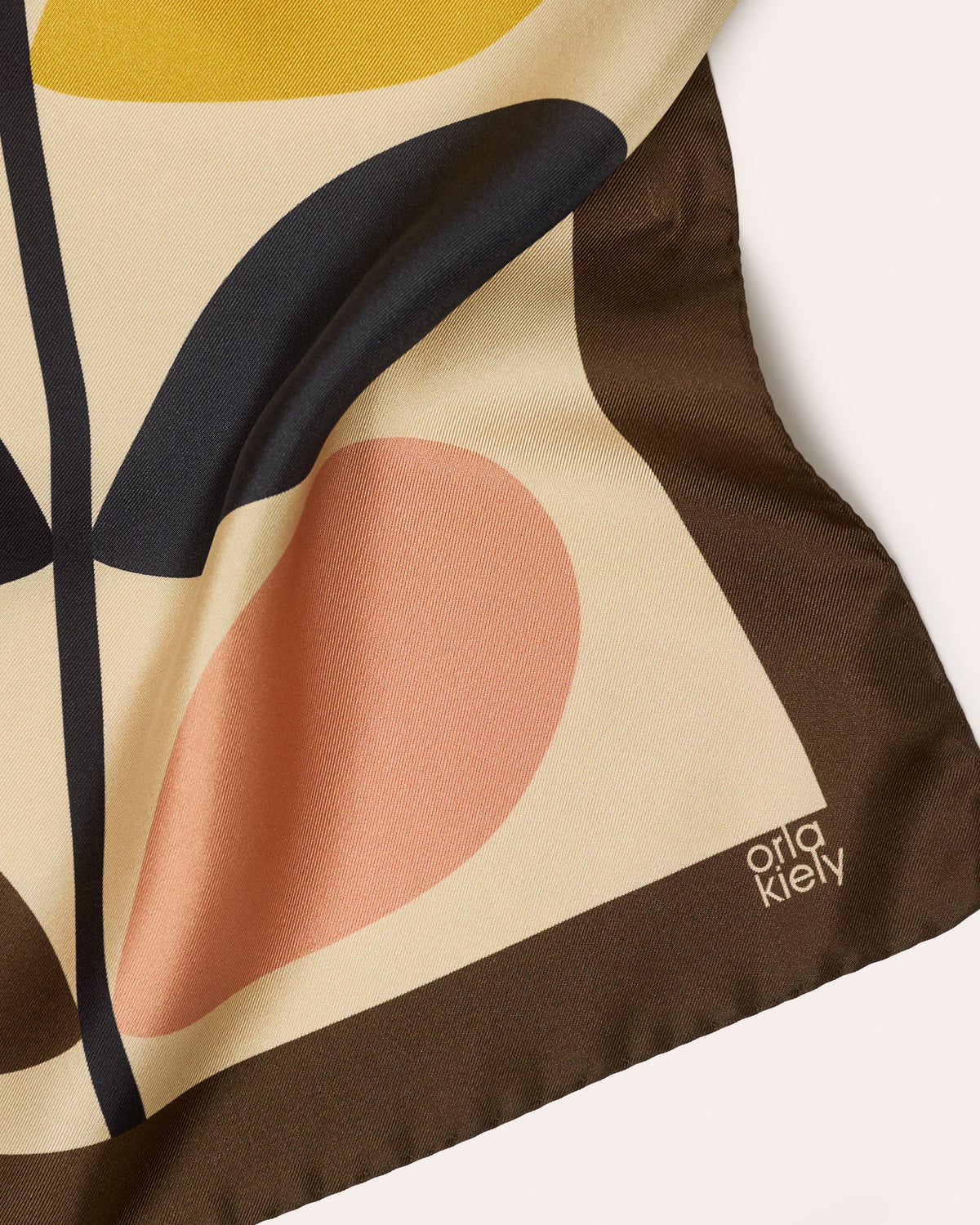 Medium Silk Scarf - Multi Stem