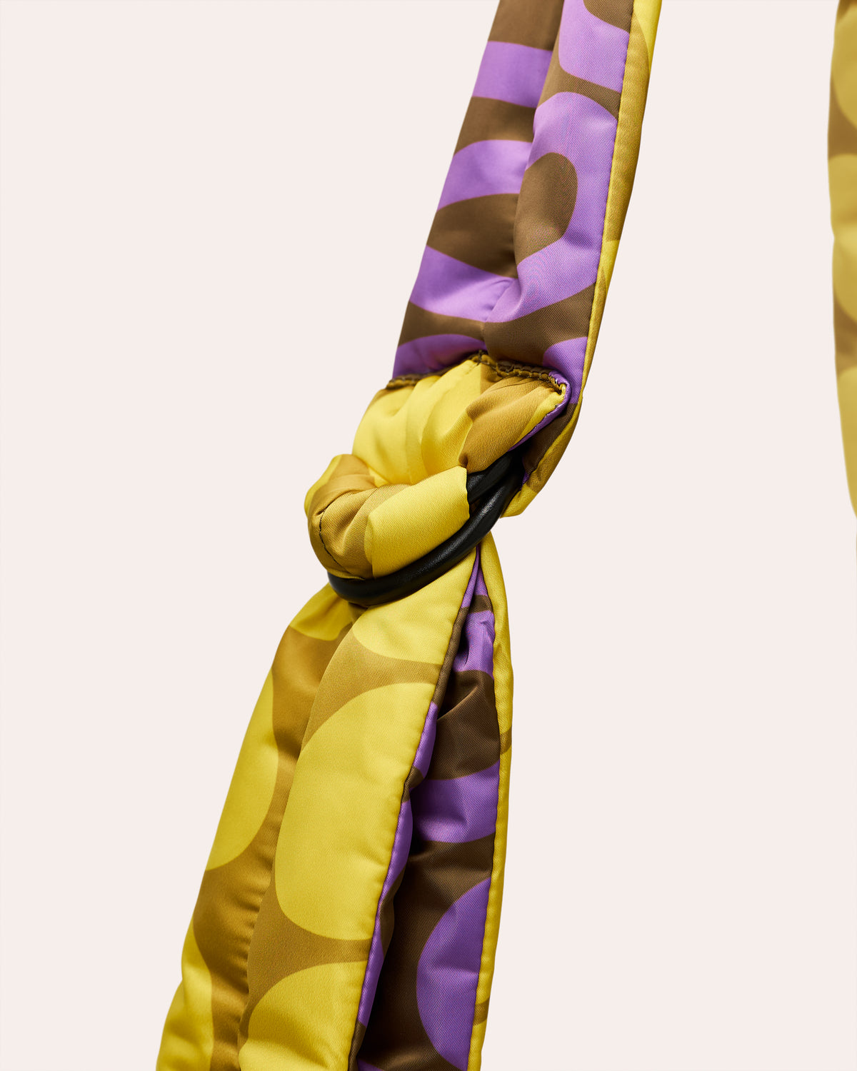 Reversible Puffy Crossbody - Solid Stem Gorse and Heather