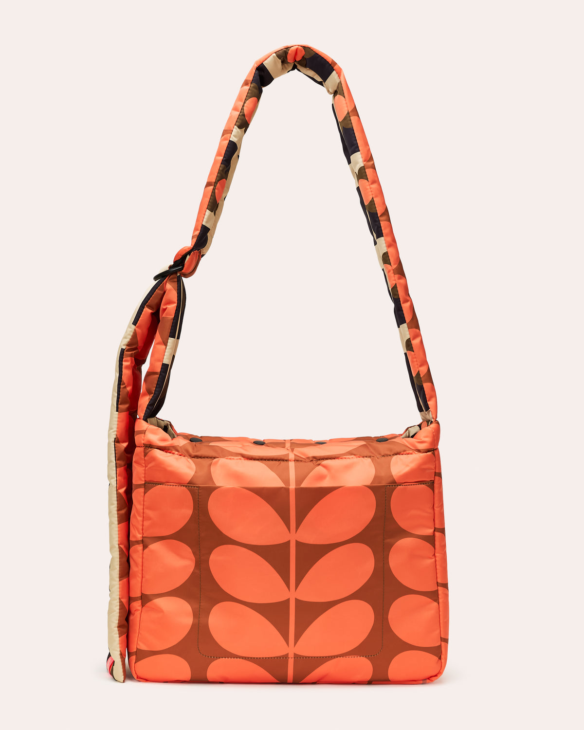 Reversible Puffy Crossbody - Solid Stem Marmalade and Clementine