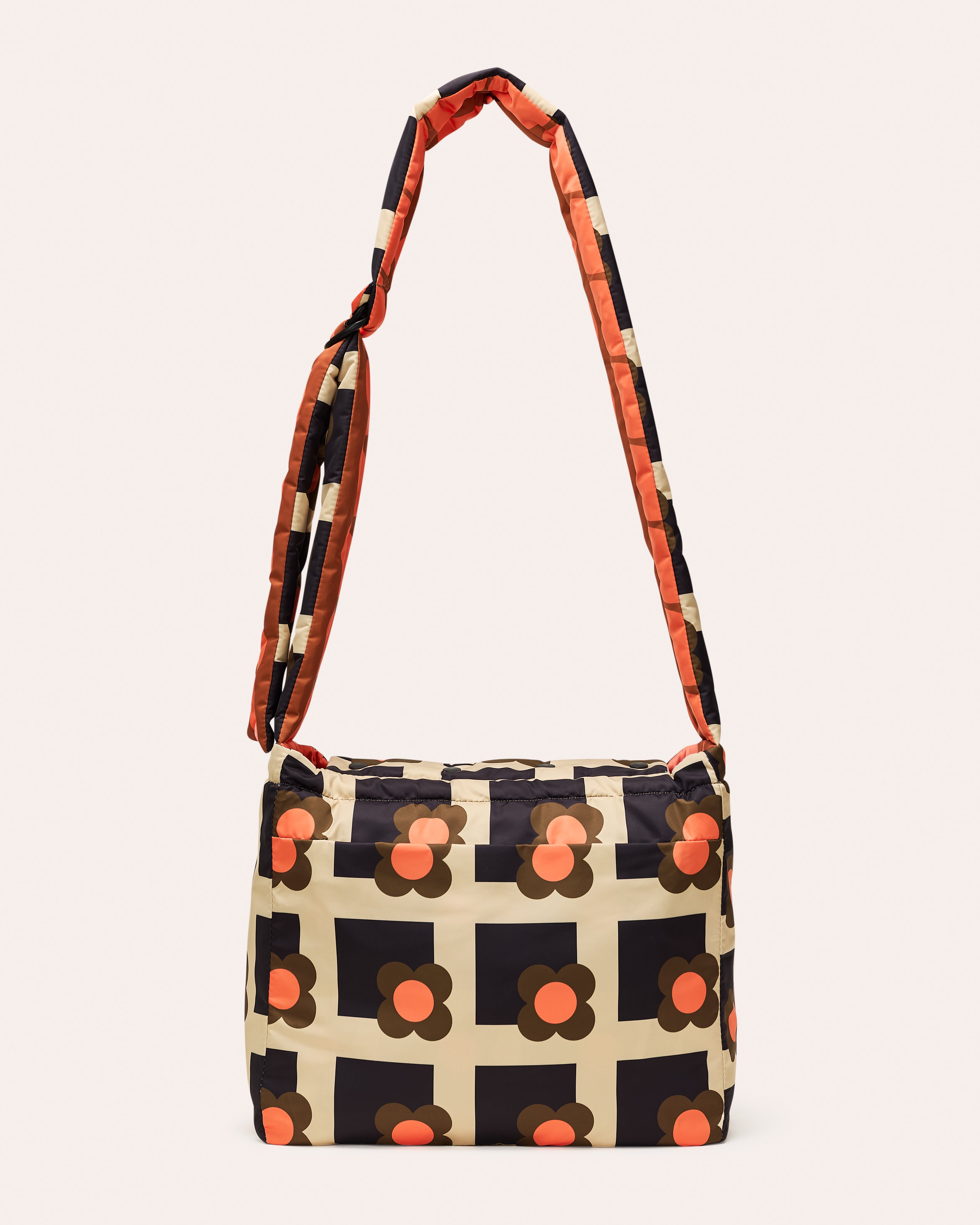 Reversible Puffy Crossbody - Solid Stem Marmalade and Clementine