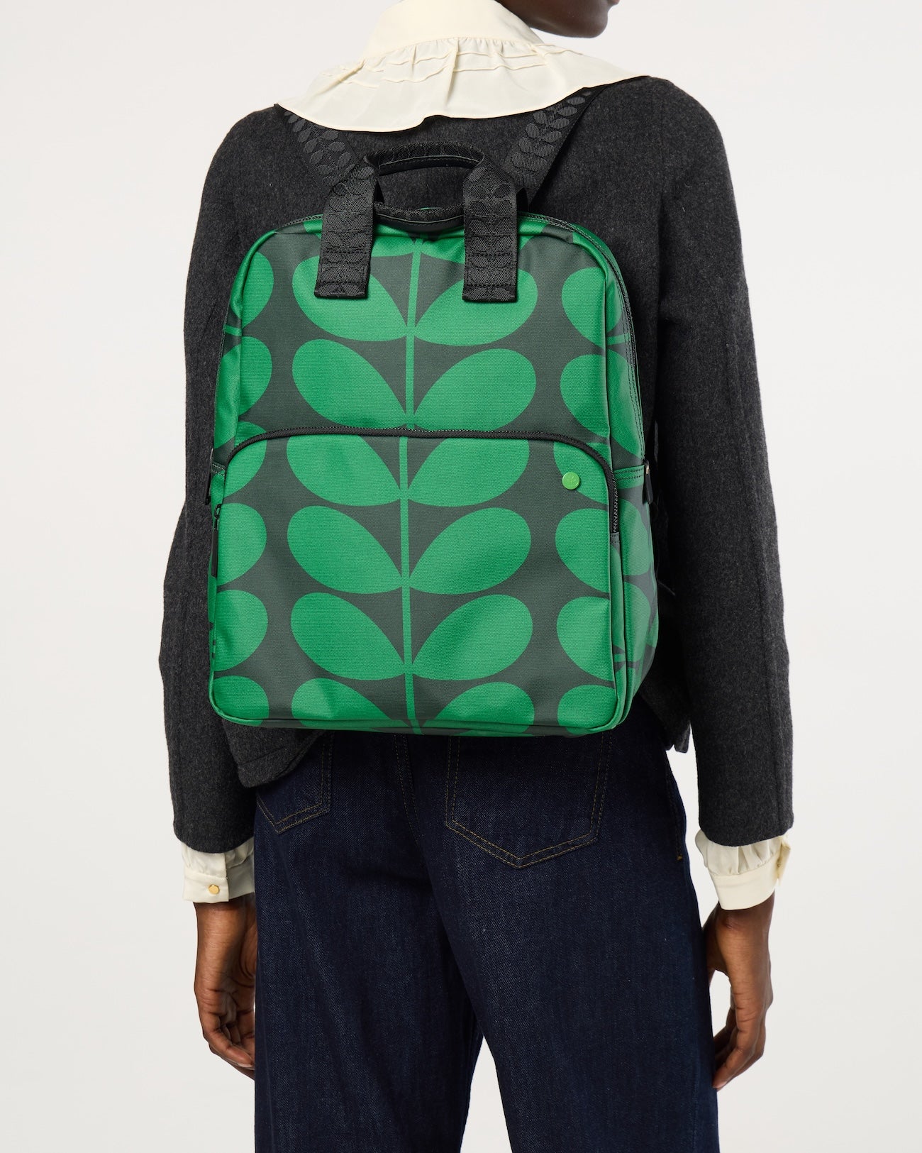 Lotta Backpack - Solid Stem Forest