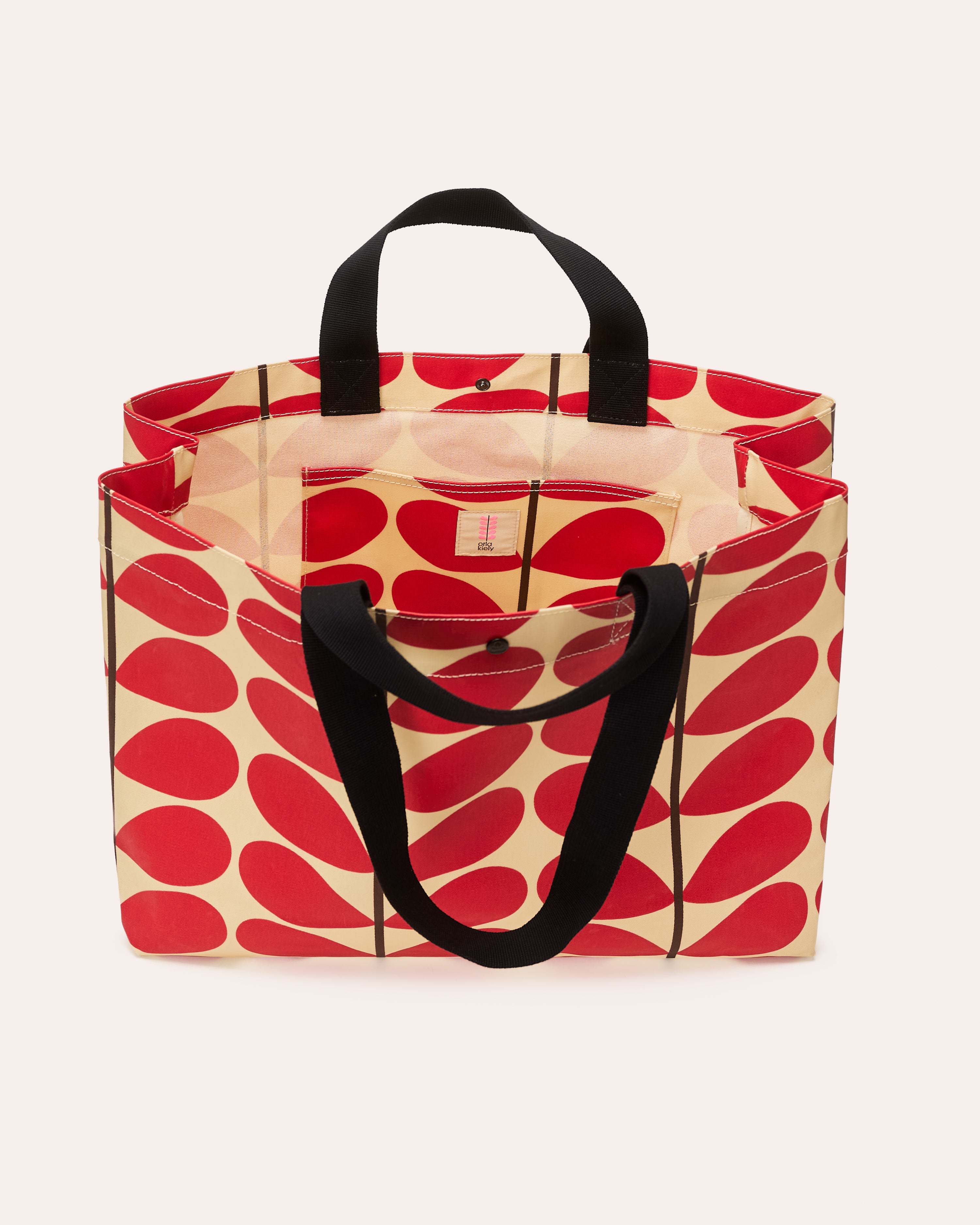 Rollout Large Tote - Solid Stem Red