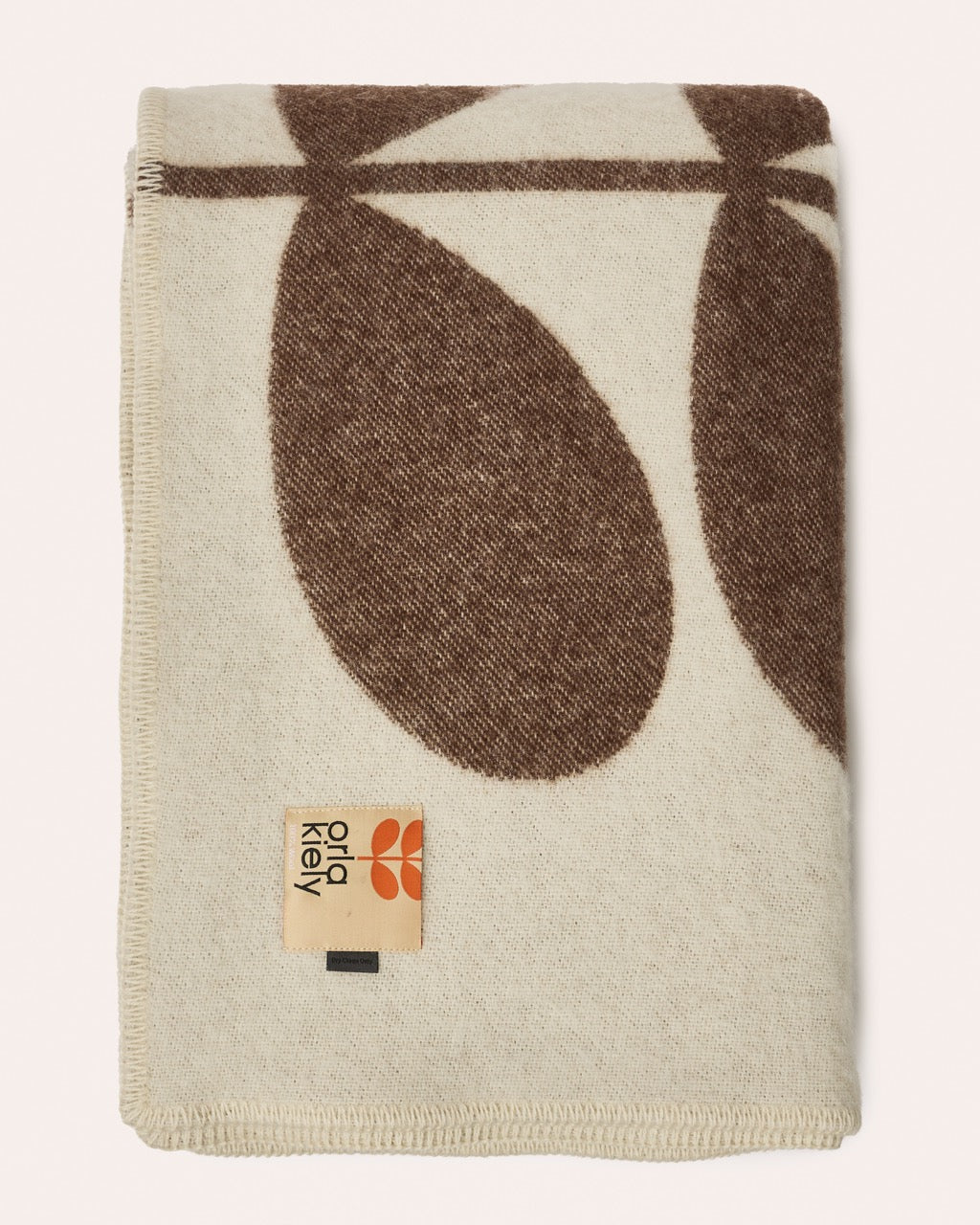 Wool Blanket - Solid Stem Brown