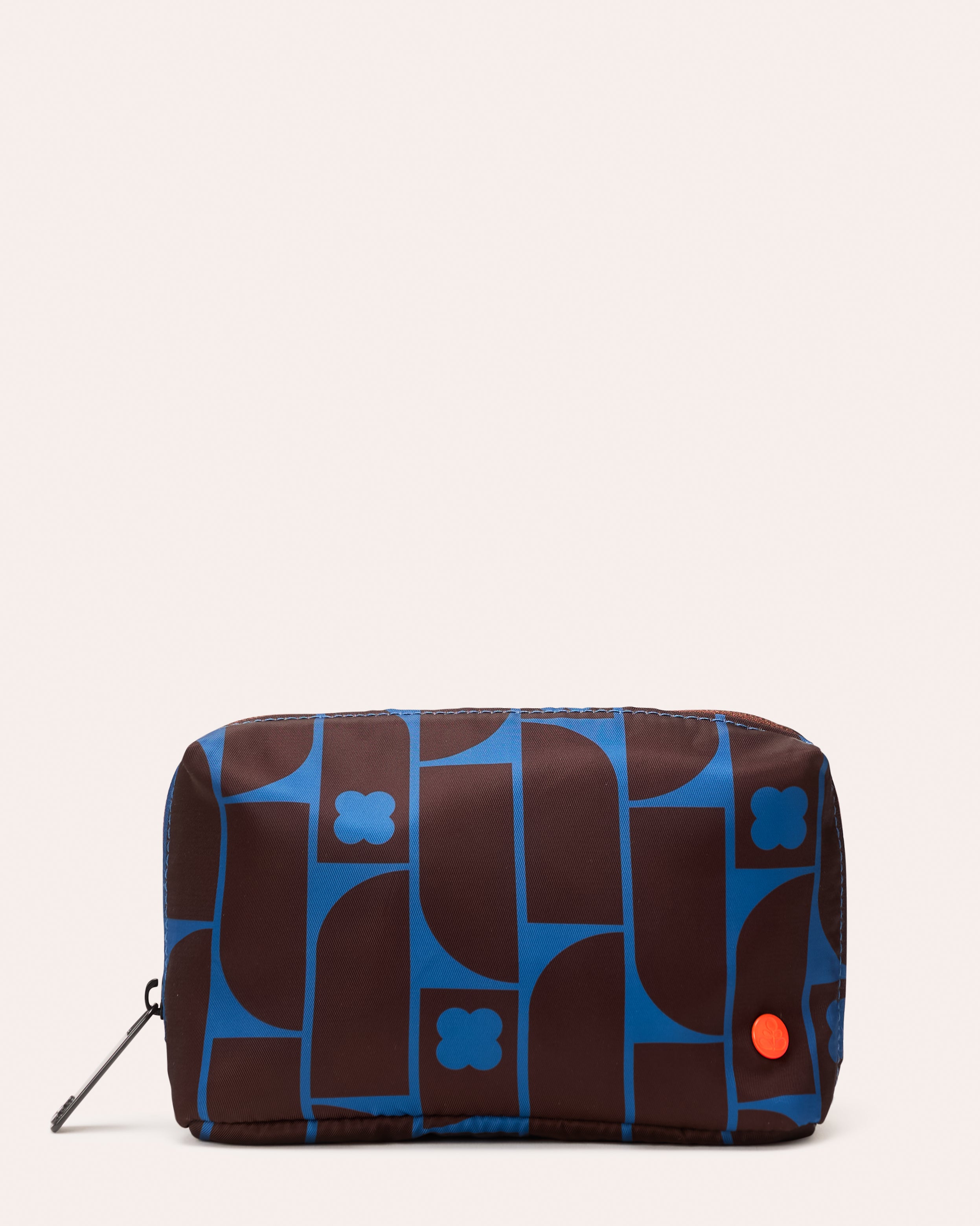 Beta Medium Pouch - Metro Tile Ink