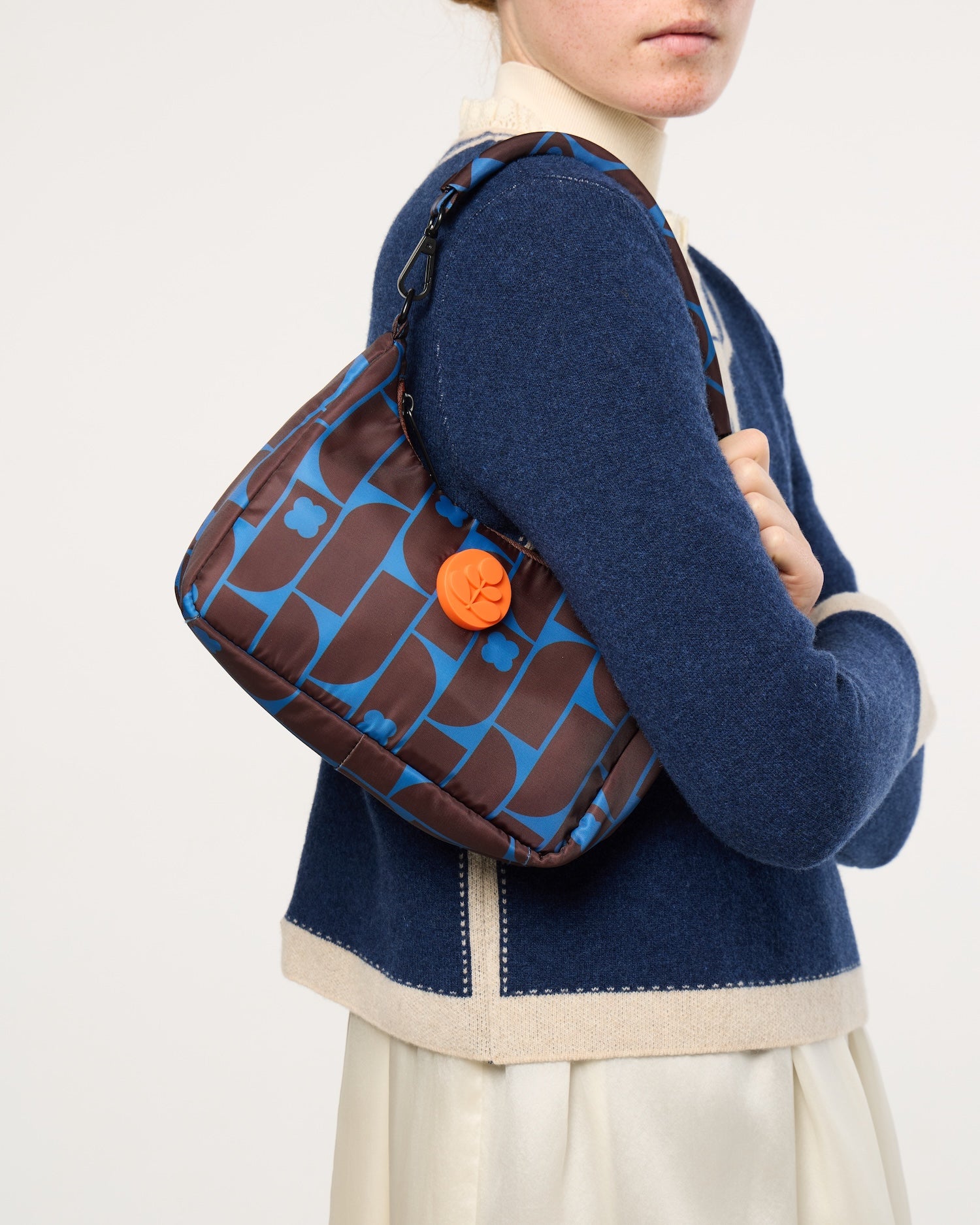 Venn Mini Shoulder Bag - Metro Tile Ink
