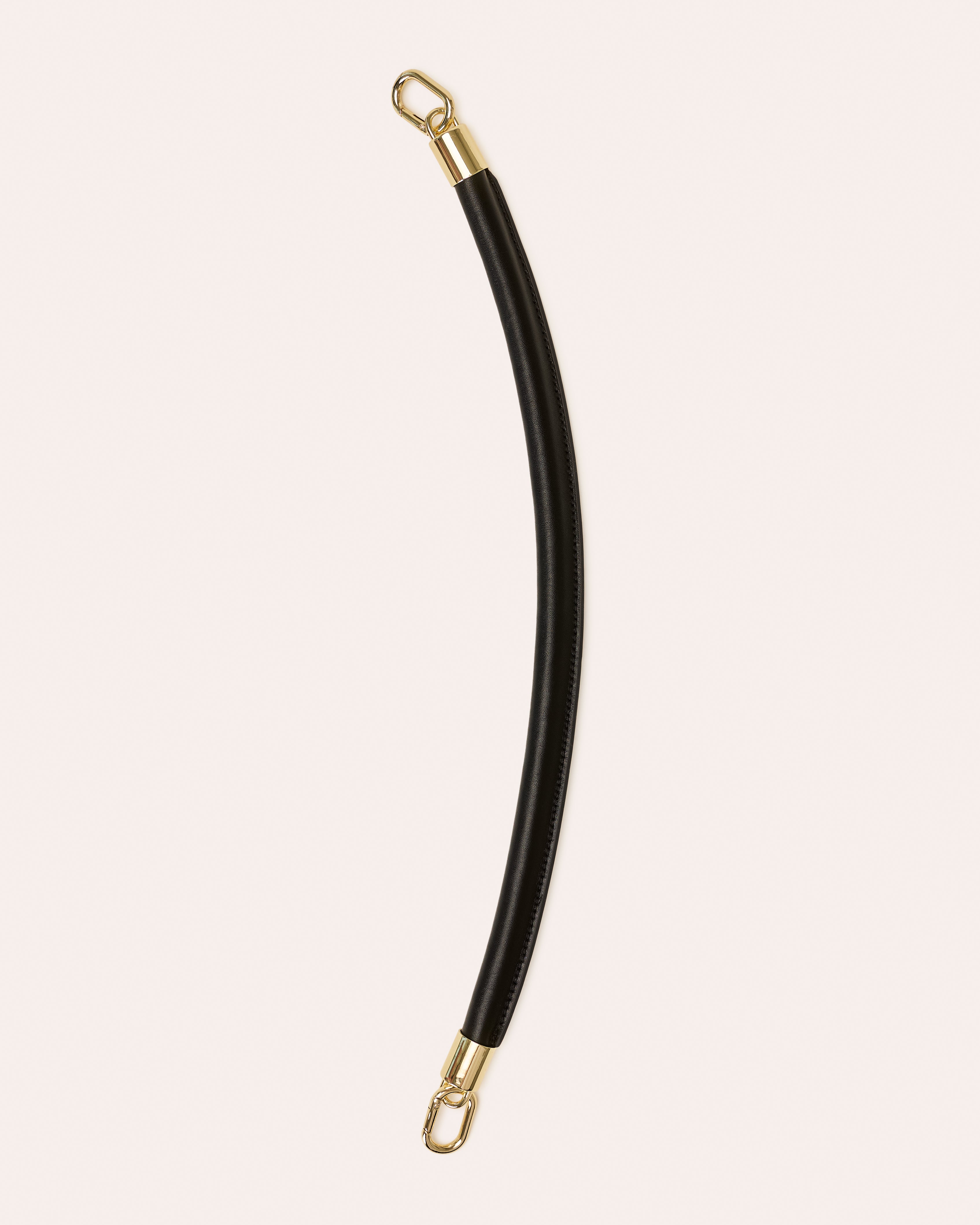 Leather Shoulder Strap - Black
