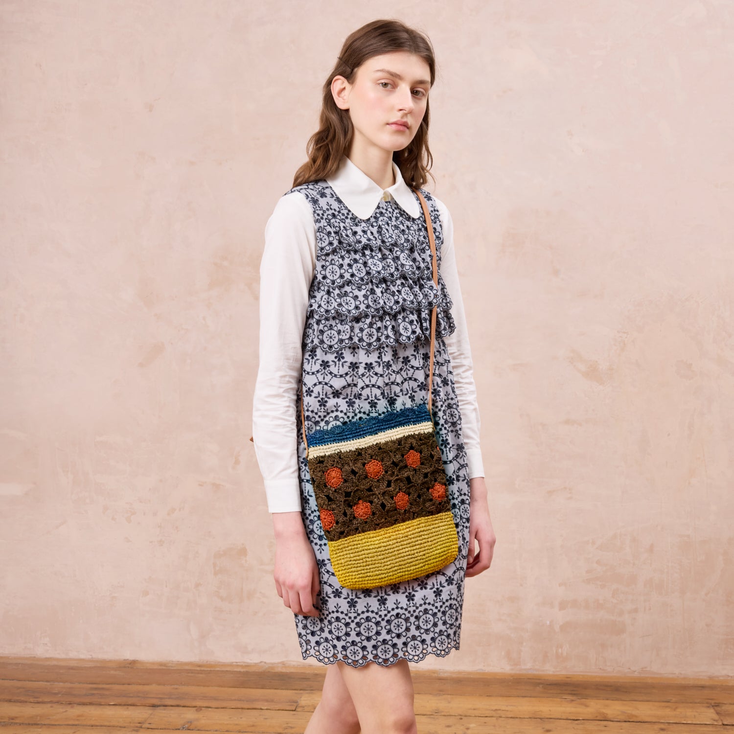 Camino Sling Block Flower Cocoa