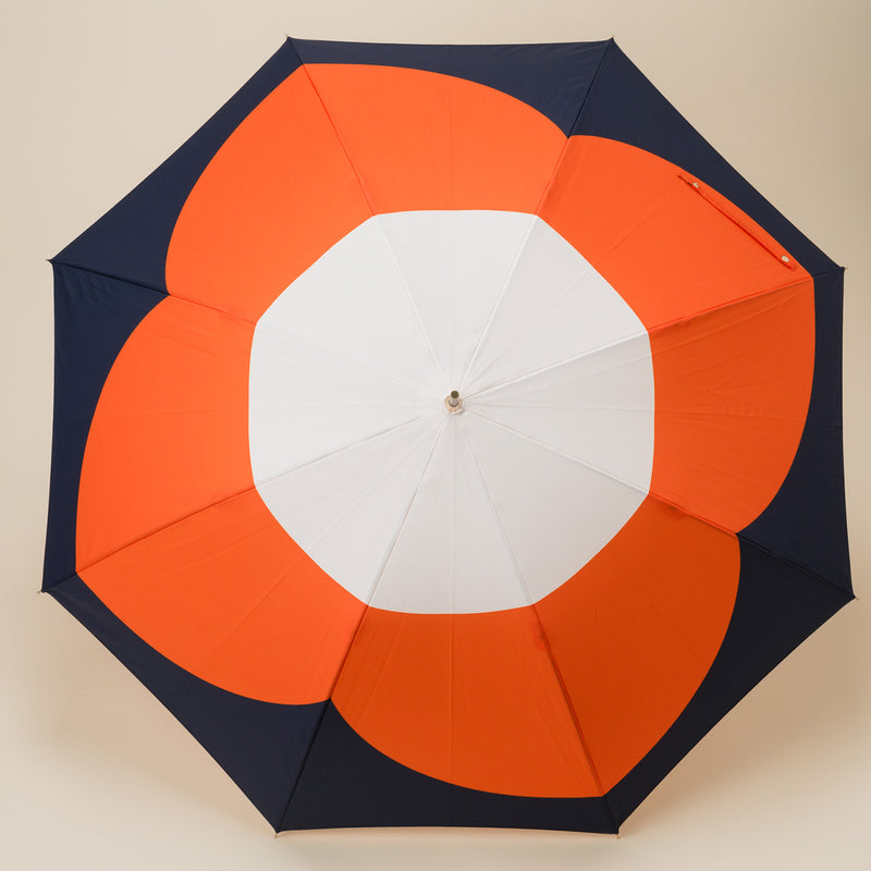 Flower Petal Umbrella - Orange