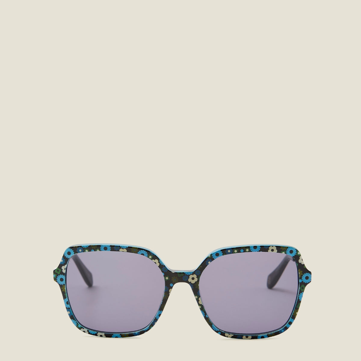 Floral Case Blue Sunglasses worn just 5 times. No scratches or marks. Blue Floral Sunglasses Pouch: Padded Zipper Eyeglass Case - Etsy main image 4