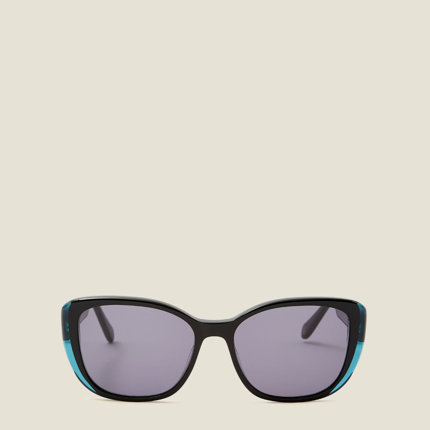 Azalea Sunglasses Turquoise & Puzzle Flower