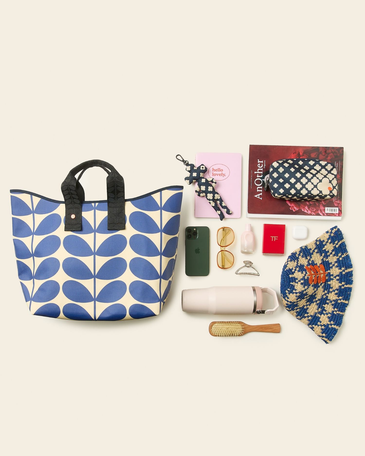 Carryall Large Tote - Solid Stem Indigo