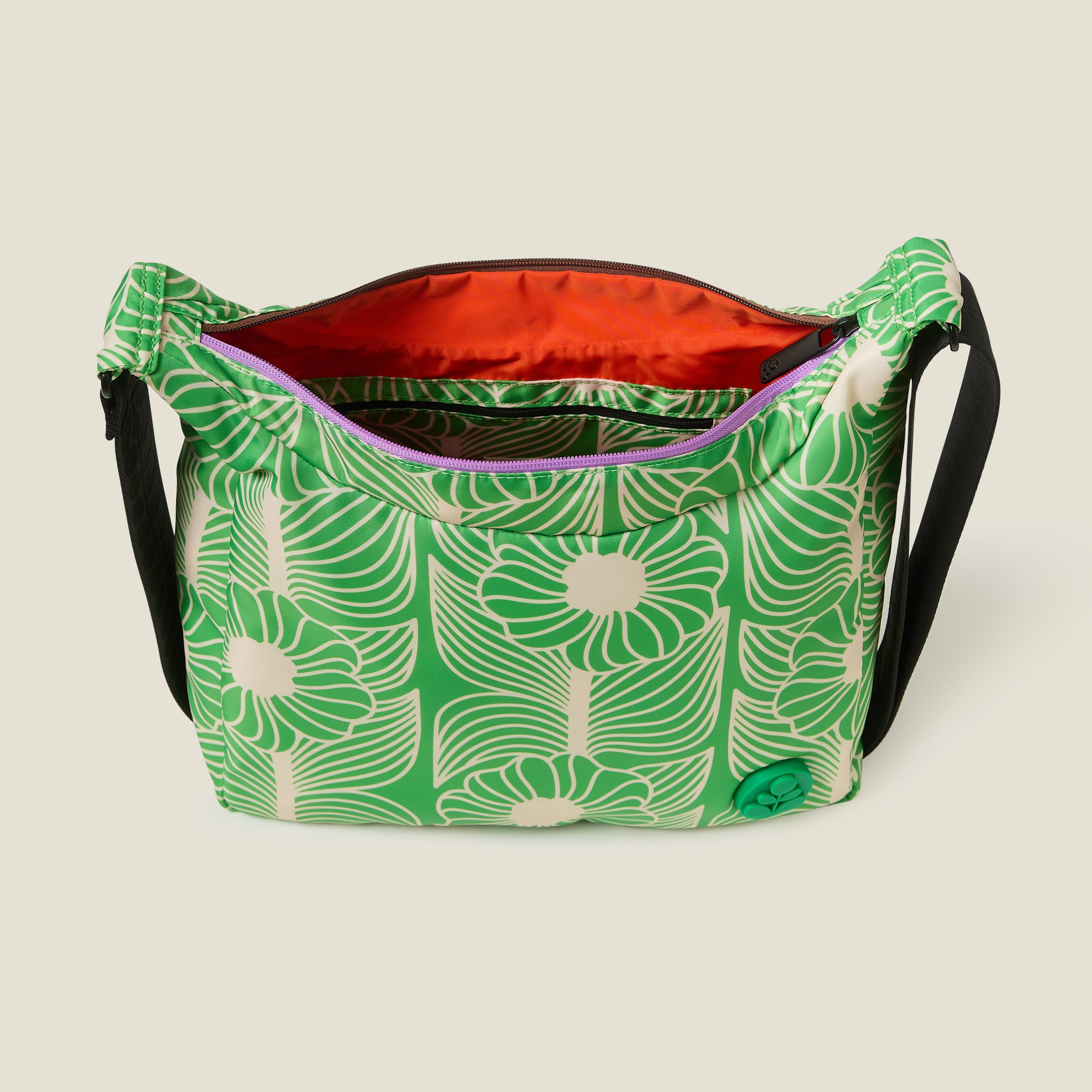 Area Hobo Crossbody - Moonflower Spring Green