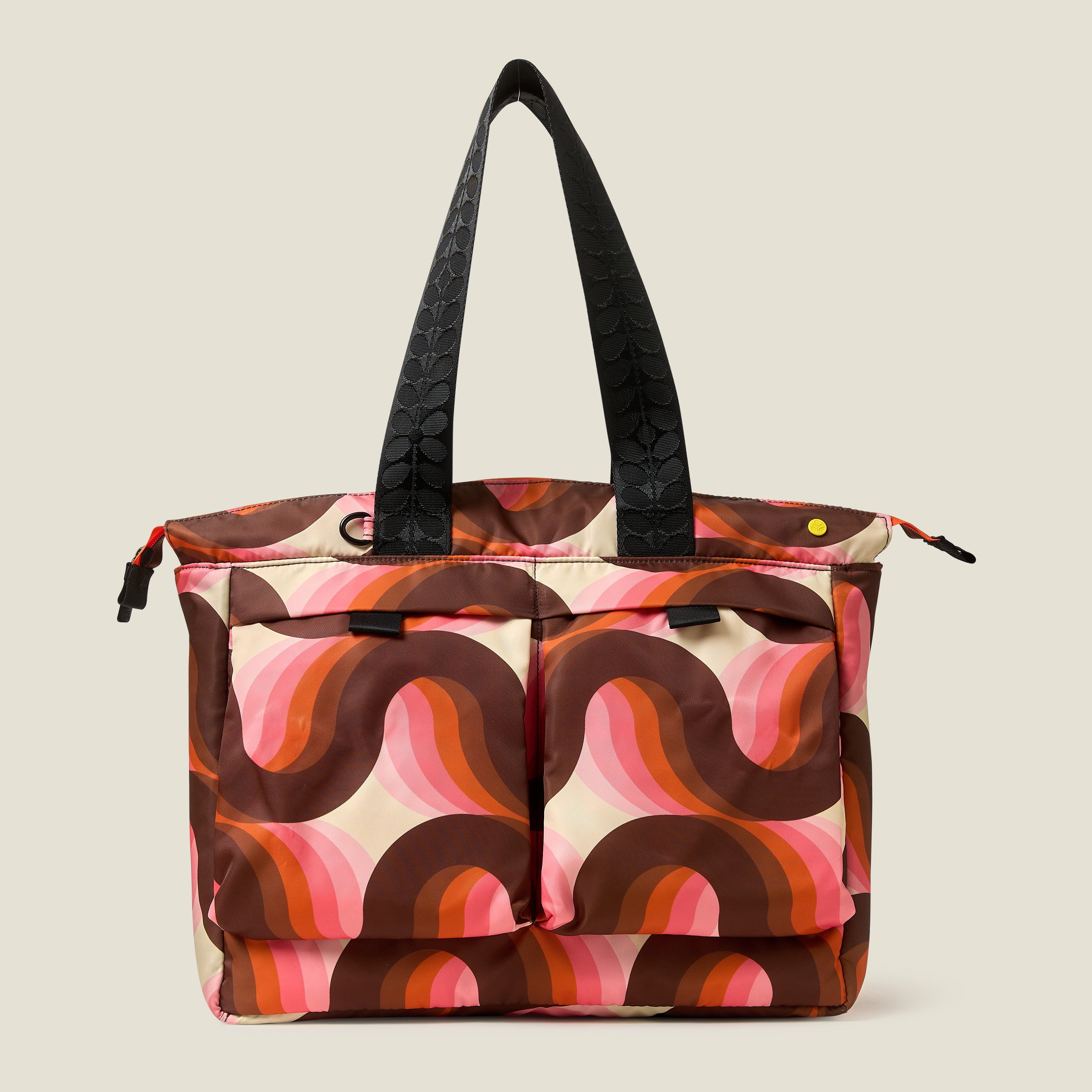 Axis Tote - Rolling Waves Rose