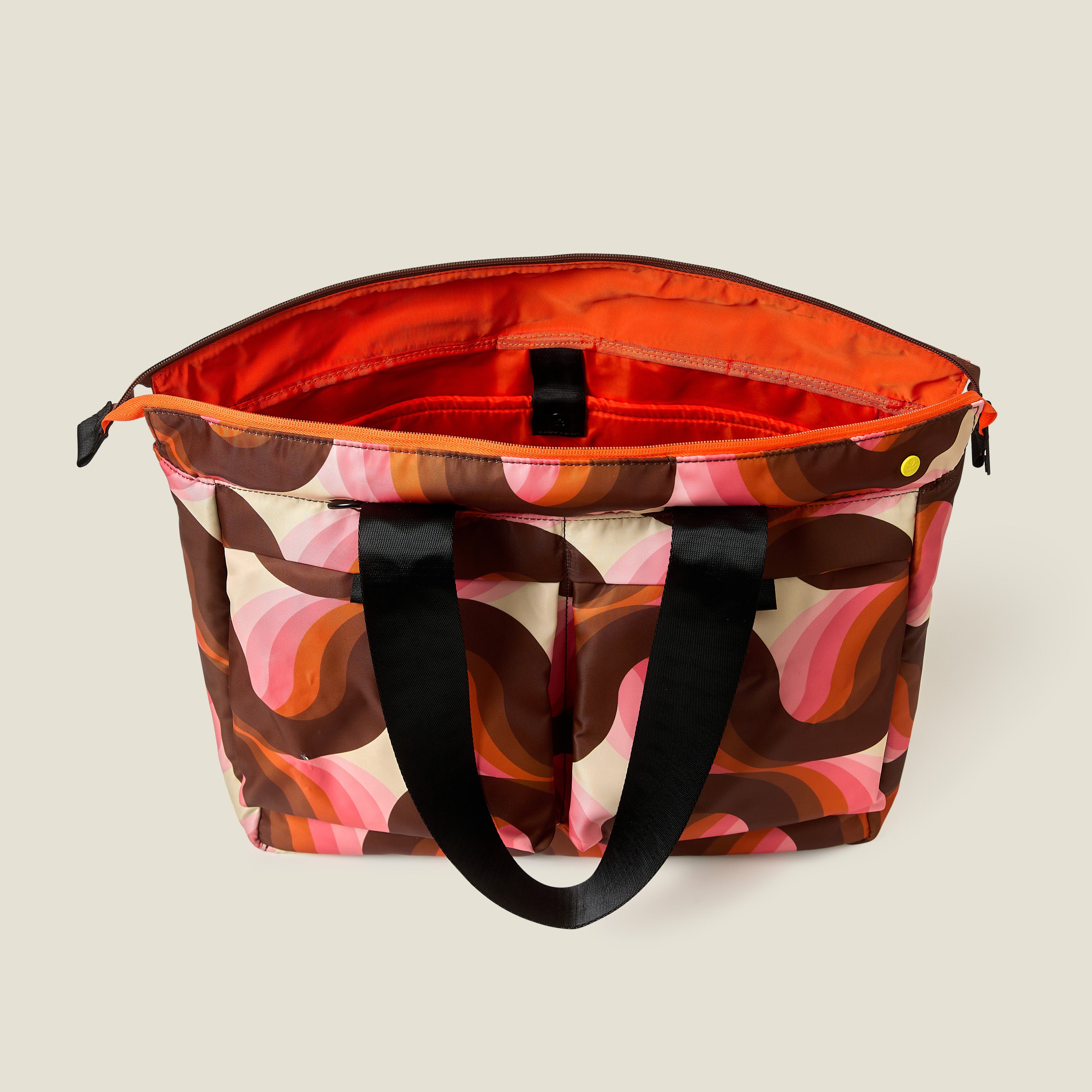 Axis Tote - Rolling Waves Rose
