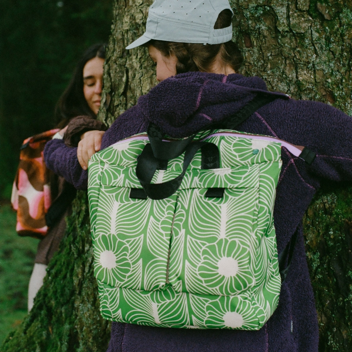 Axis Backpack - Moonflower Spring Green