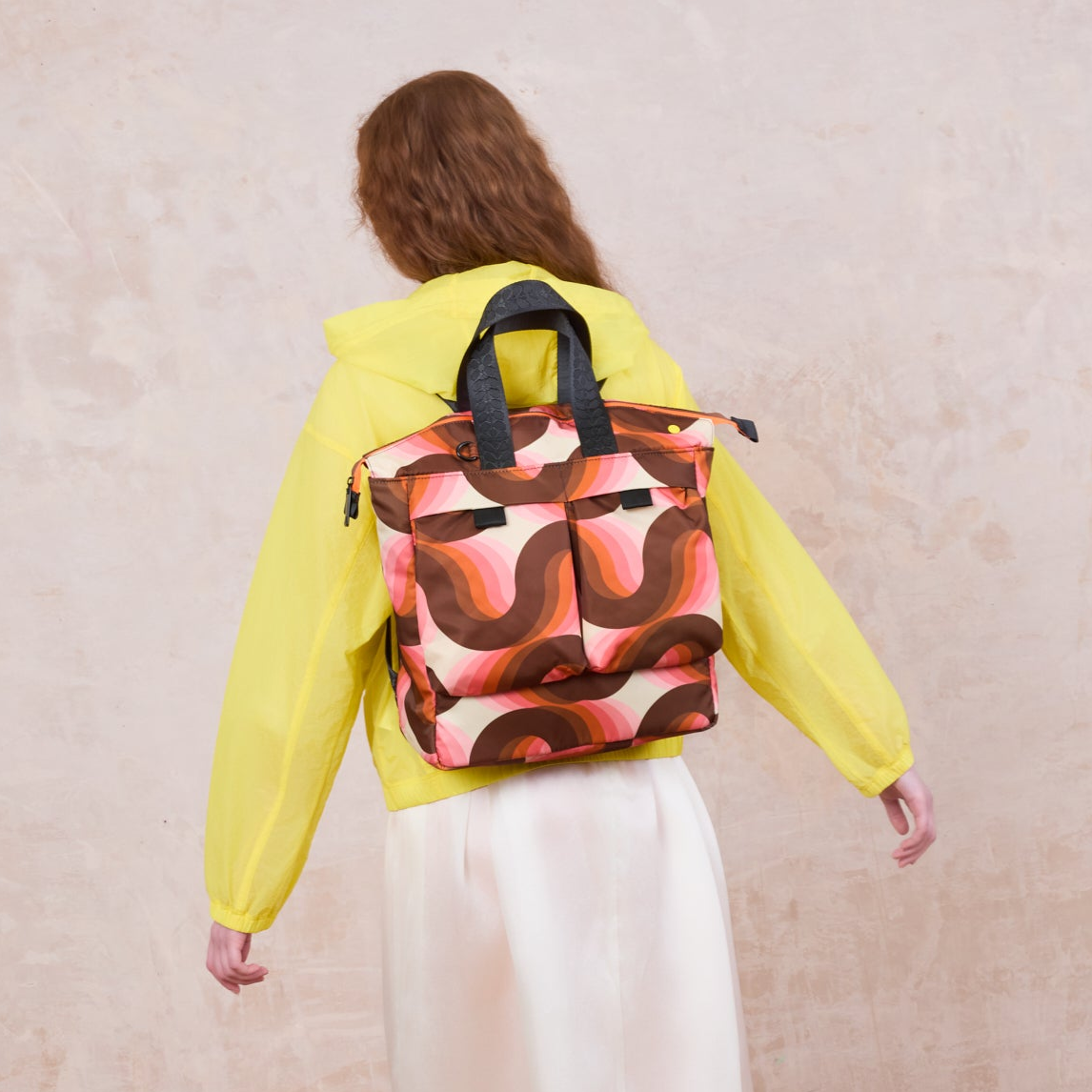 Axis Backpack - Rolling Waves Rose