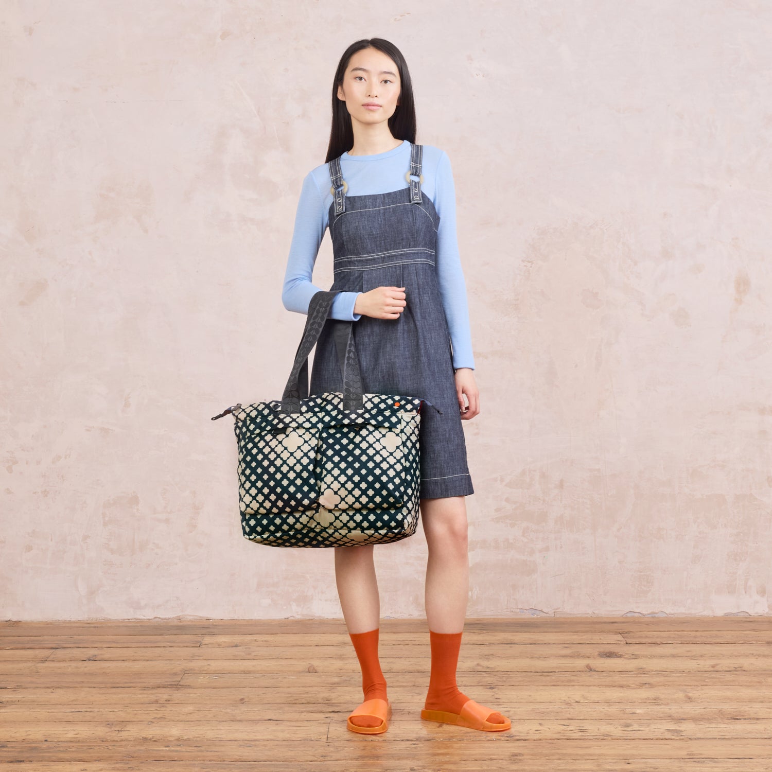 Axis Tote - Flower Galaxy Midnight