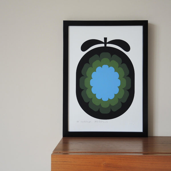 Screen Printed Artwork - Cantaloupe