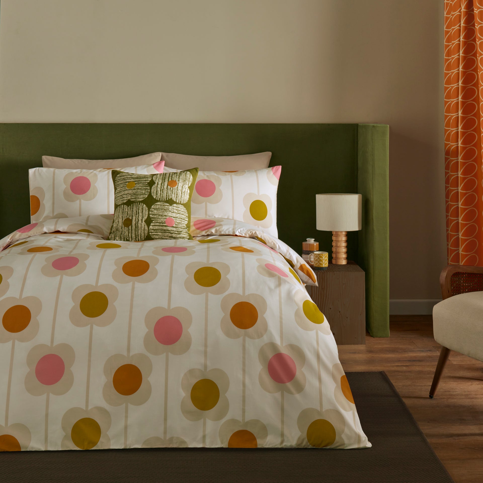 Abacus Flower Bed Linen Set