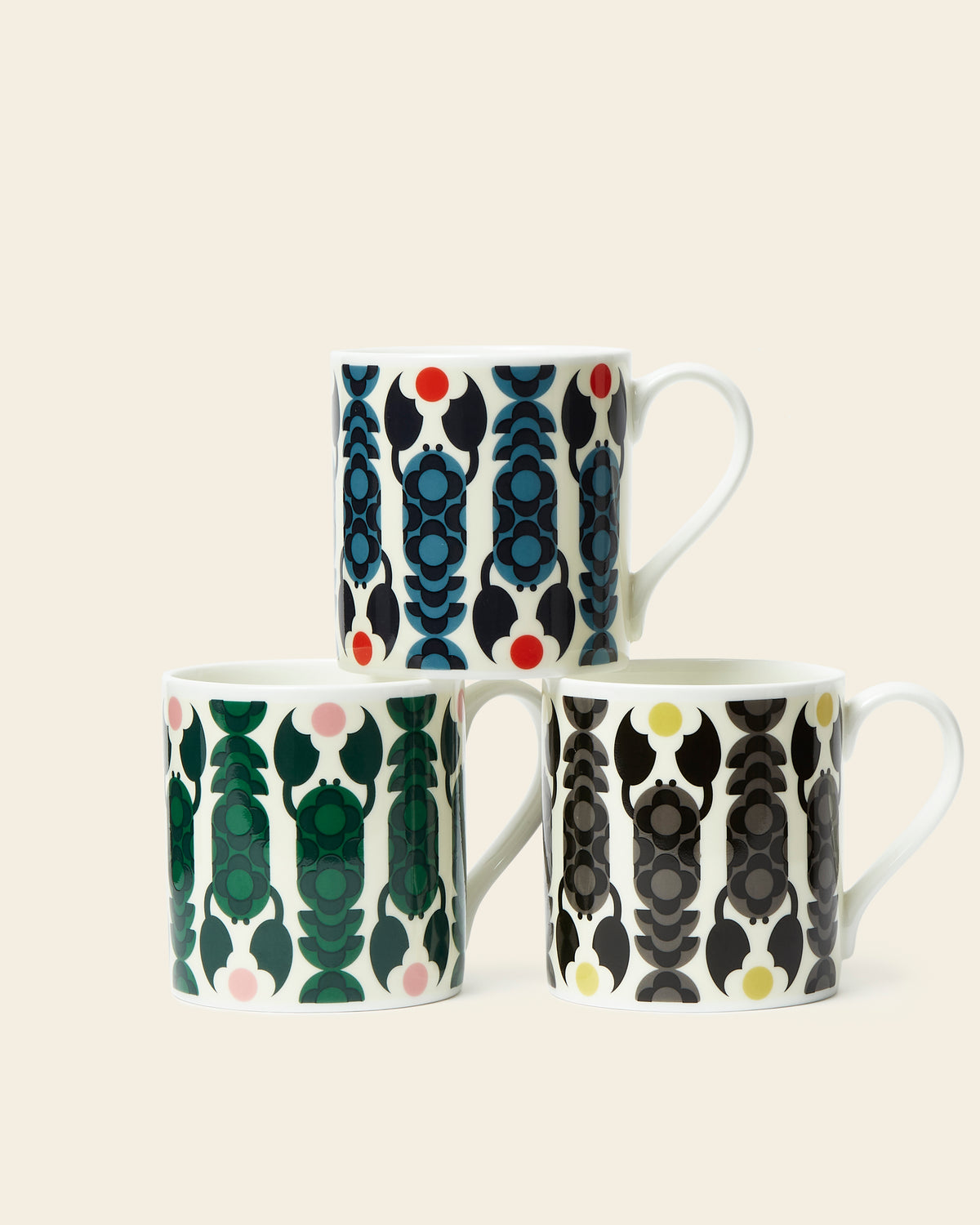 Large Mug Set 3 Lobster Pot