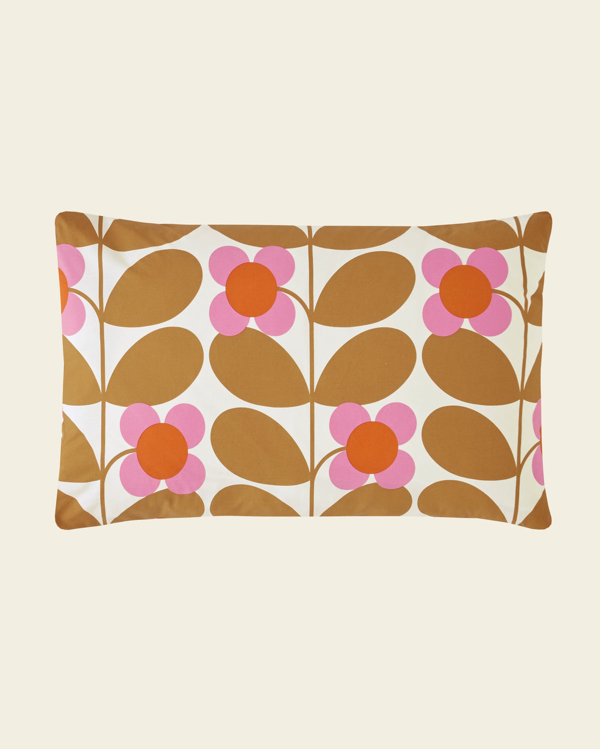 Stem Bloom Bed Linen Set - Saffron