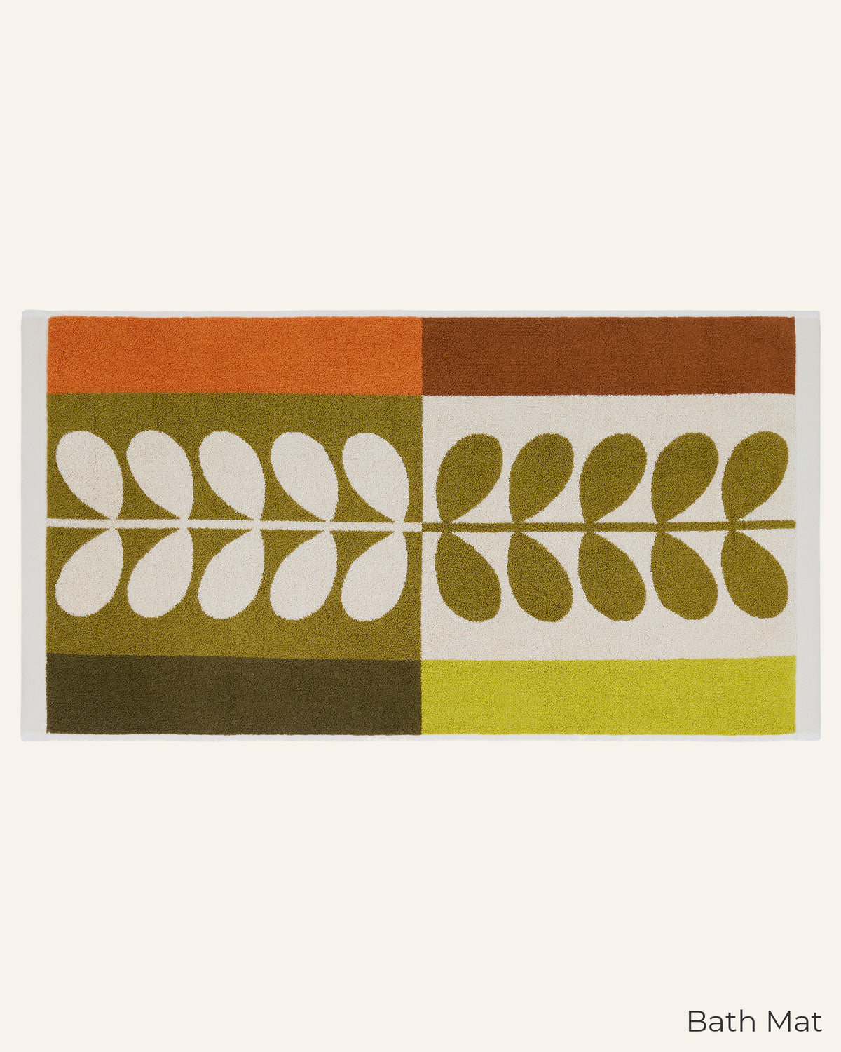 Stem Check Towels - Hazel Ochre
