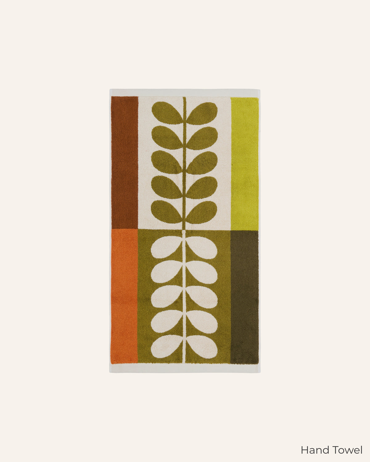Stem Check Towels - Hazel Ochre