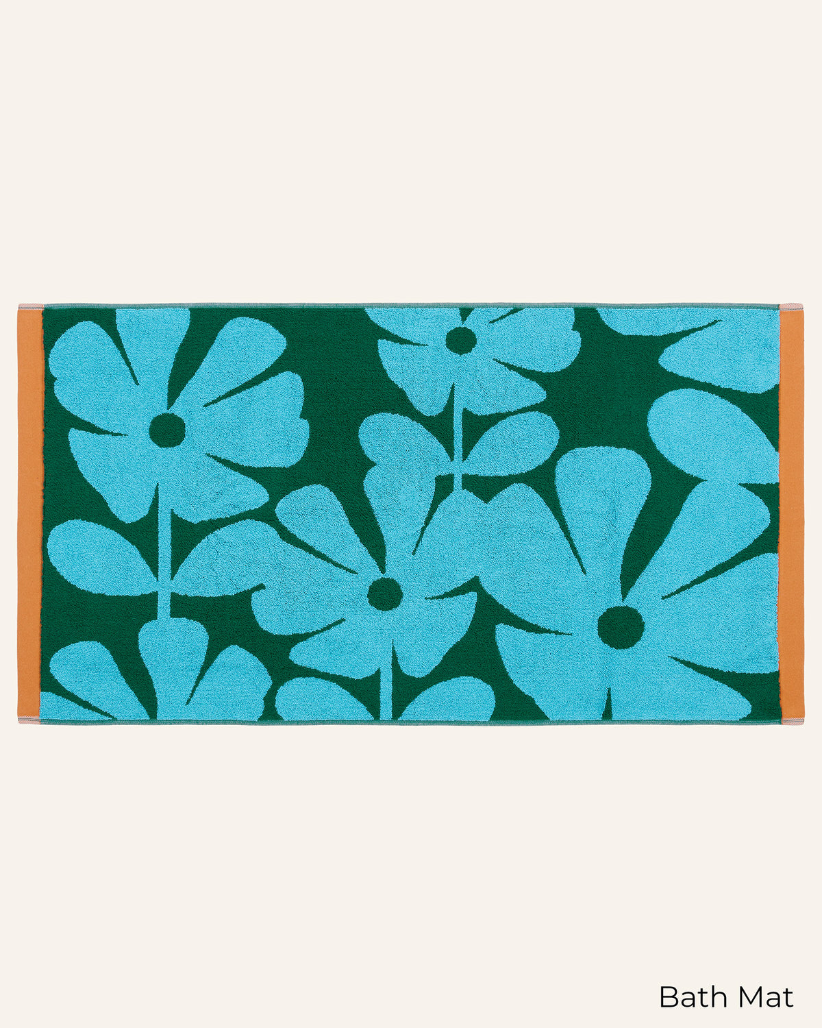 Wildflower Towels - Blue Lagoon