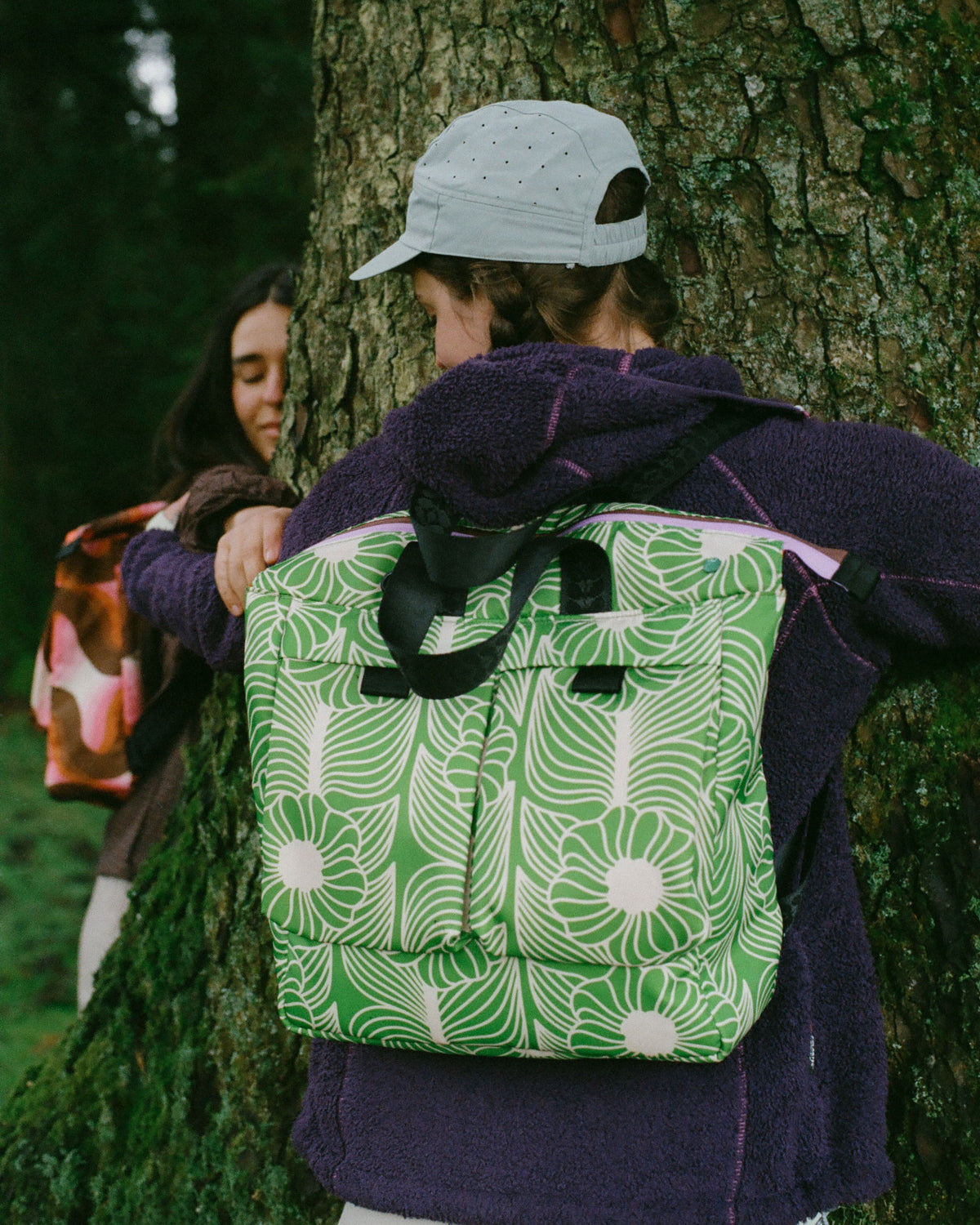 Axis Backpack - Moonflower Spring Green