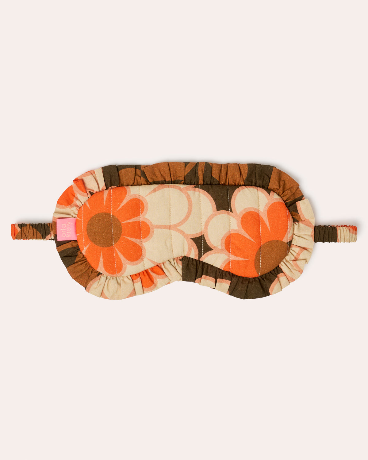 Eye Mask - Dahlia Orange