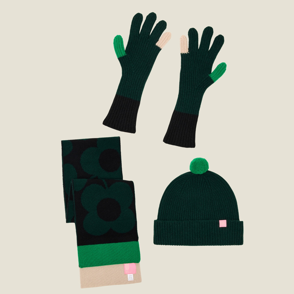 Knitted Accessories Bundle Forest