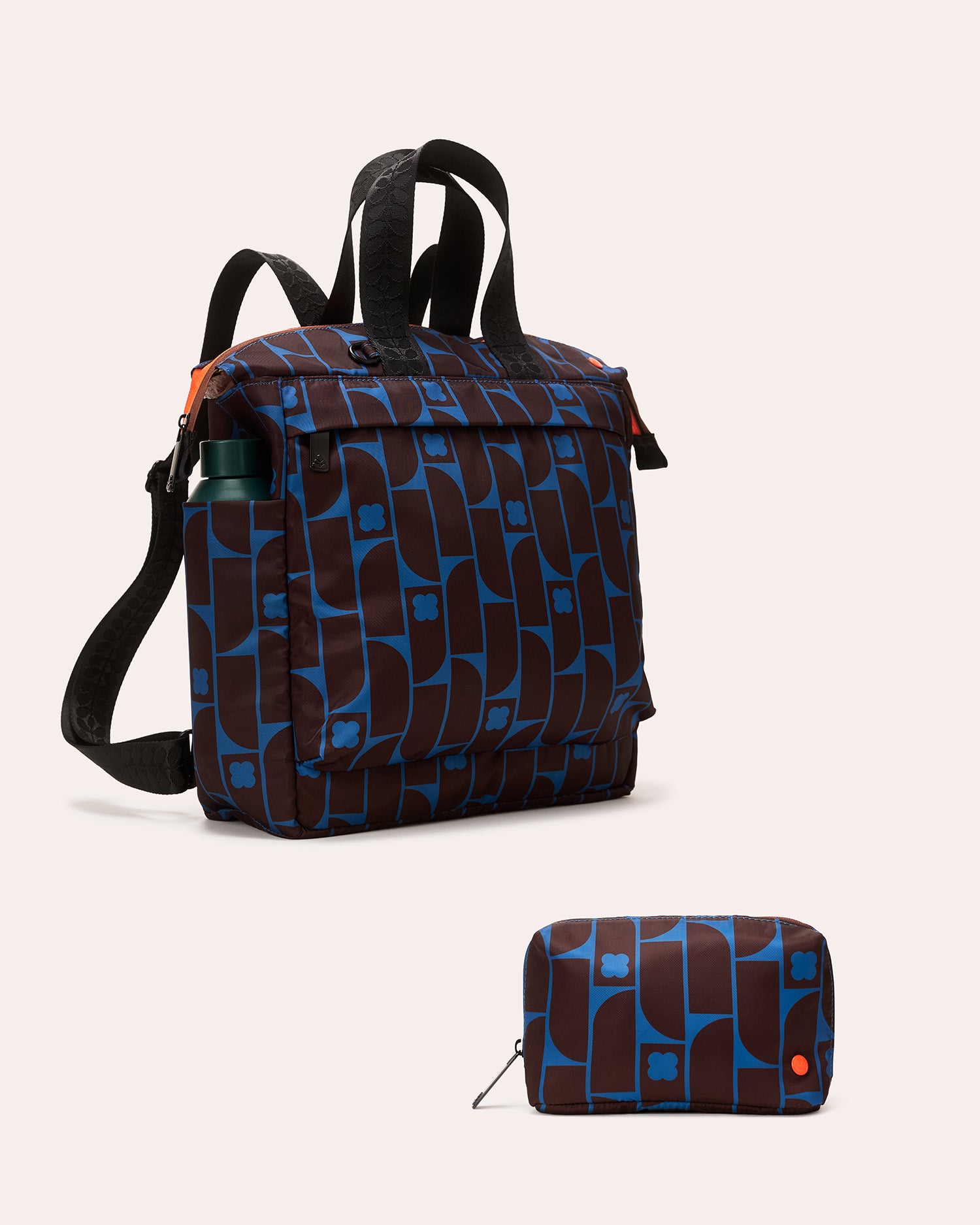 Axis Backpack & Beta Pouch Bundle - Metro Tile Ink