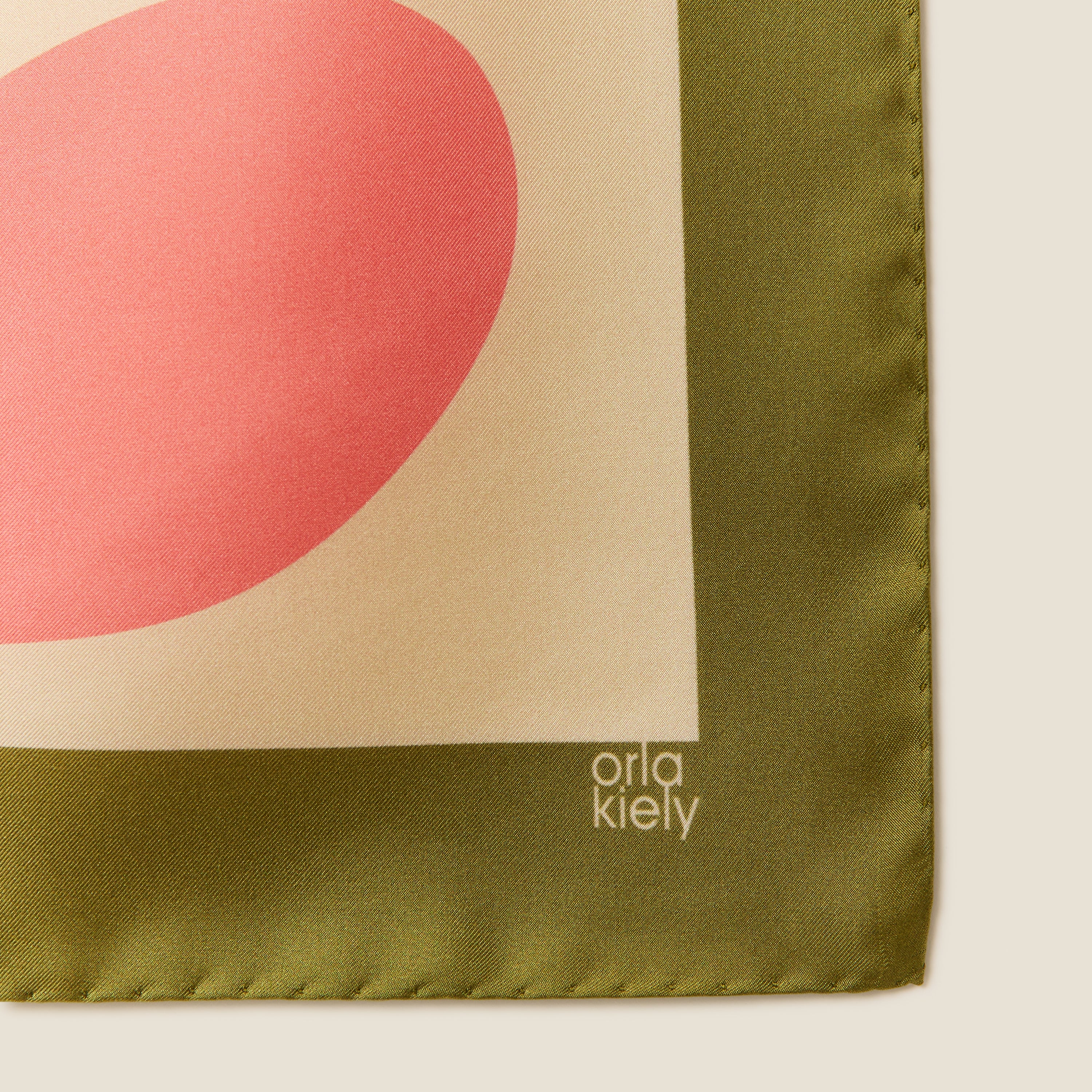 Large Silk Scarf - Multi Stem