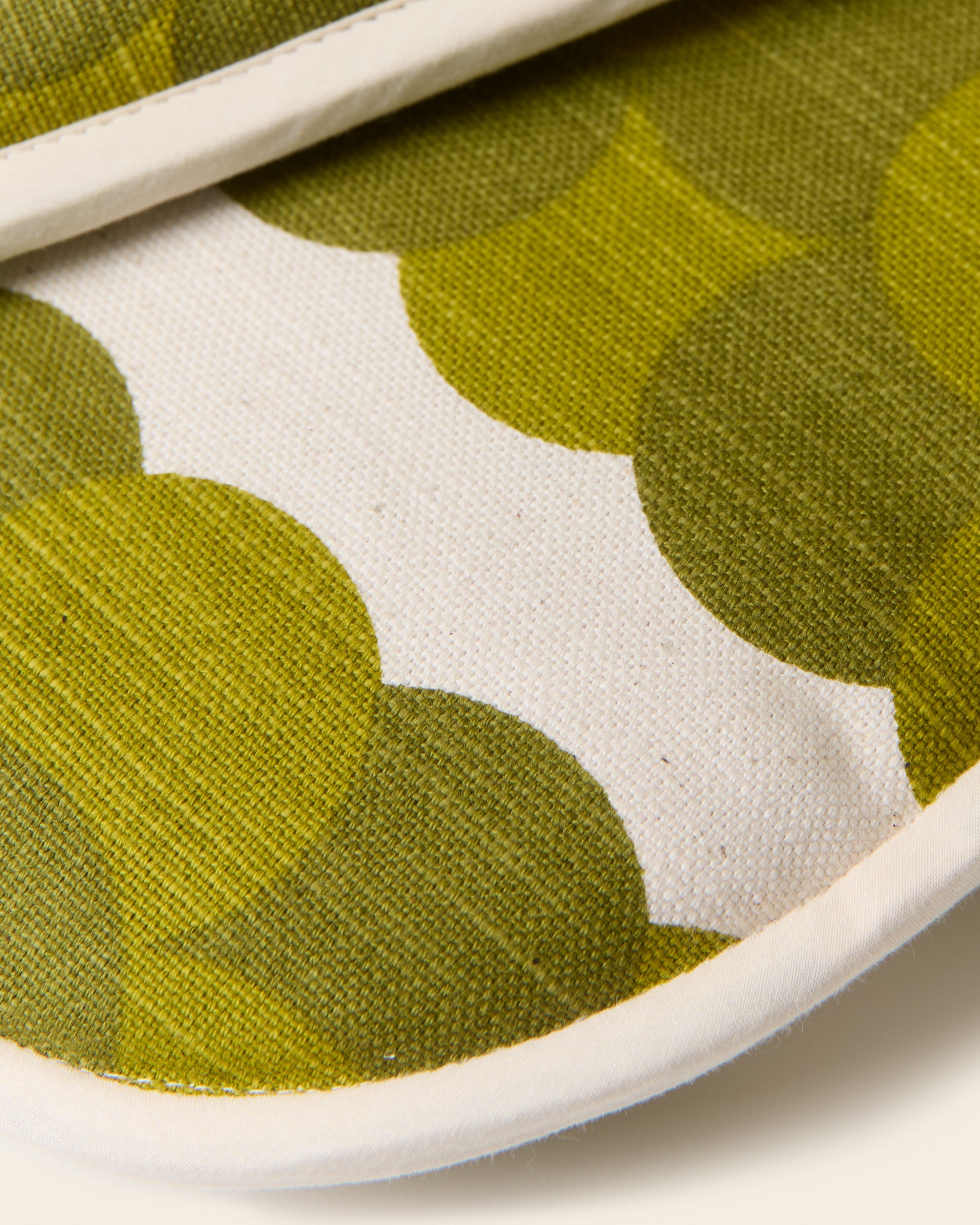 Retro Stripe Double Oven Glove